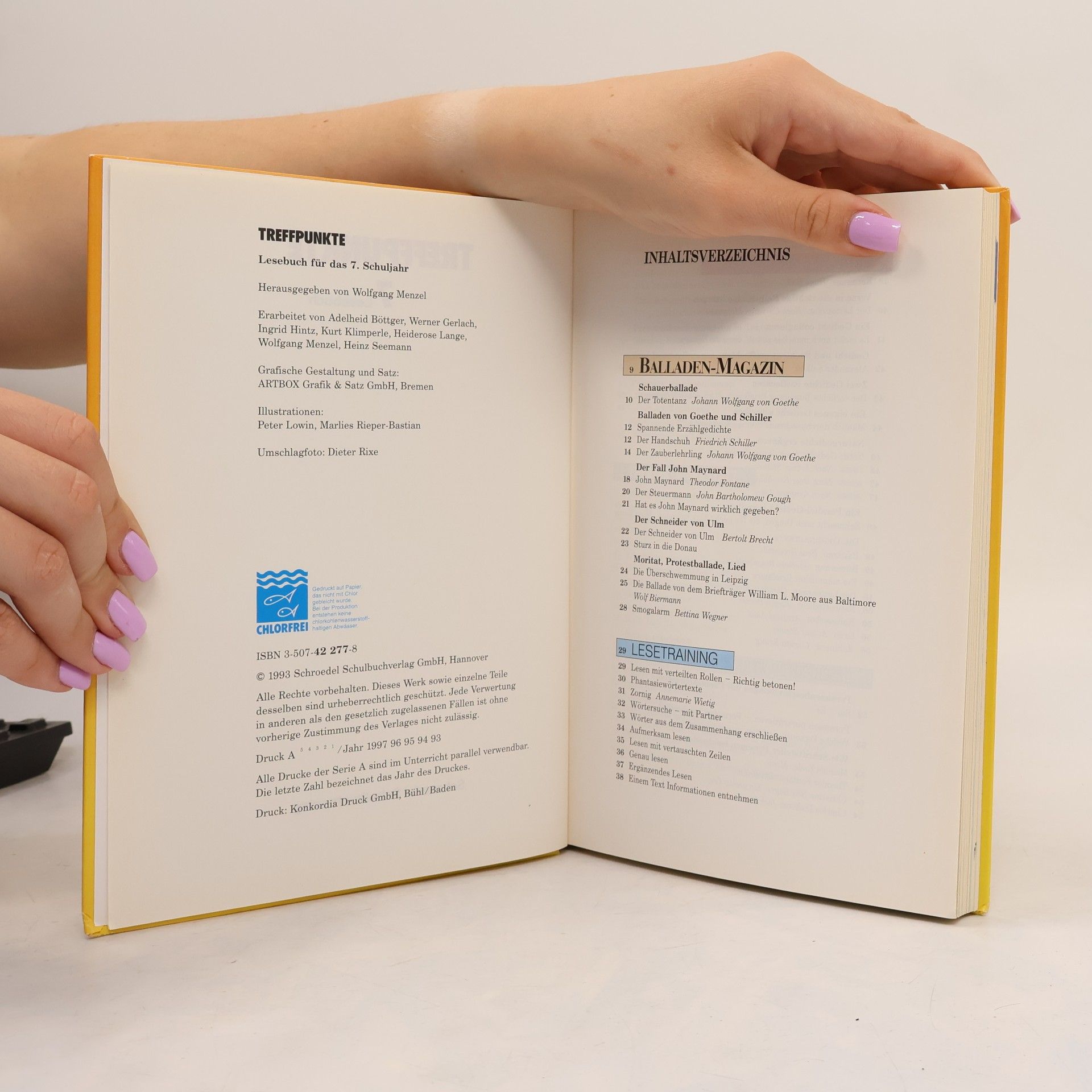 Adelheid Böttger Treffpunkte - Lesebuch