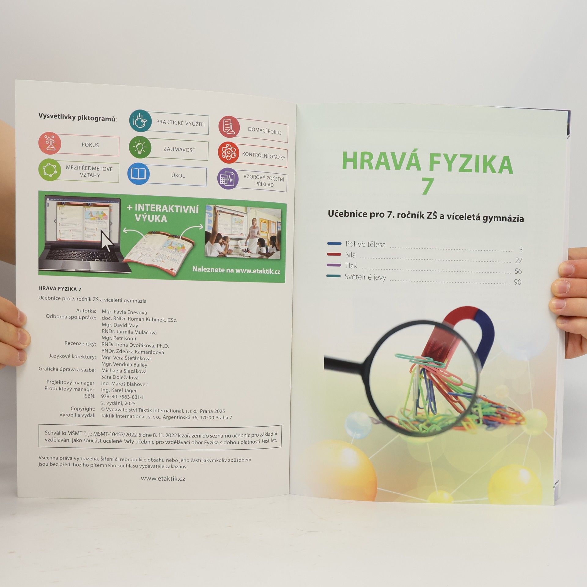 Pavla Enevová Hravá fyzika 7