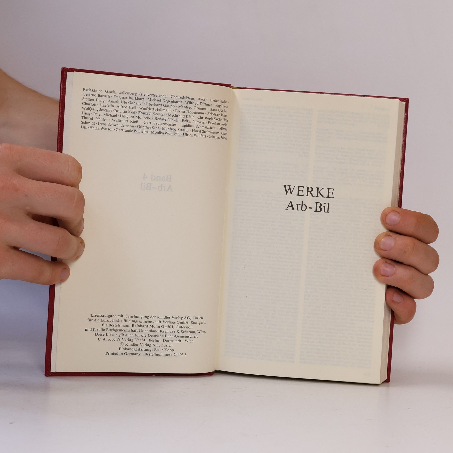 Kolektív autorov Kindlers Literatur Lexikon. Band 4