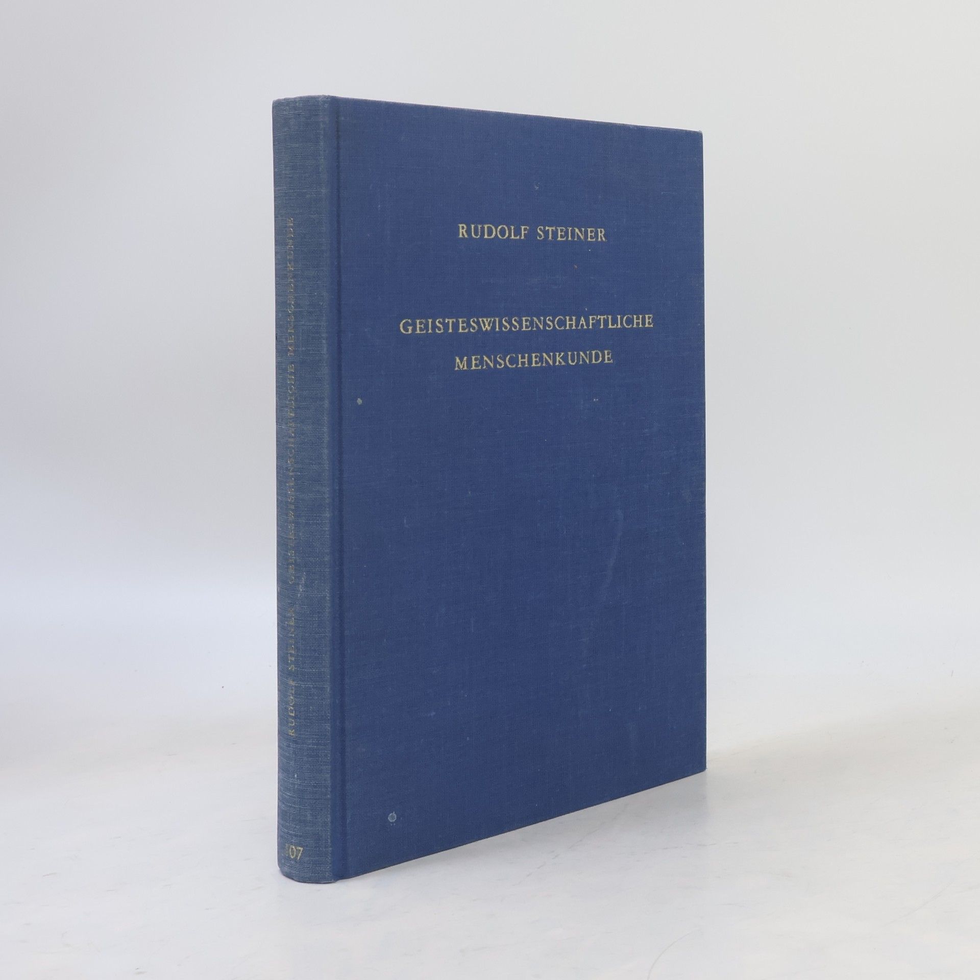 Rudolf Steiner Geisteswissenschaftliche Menschenkunde