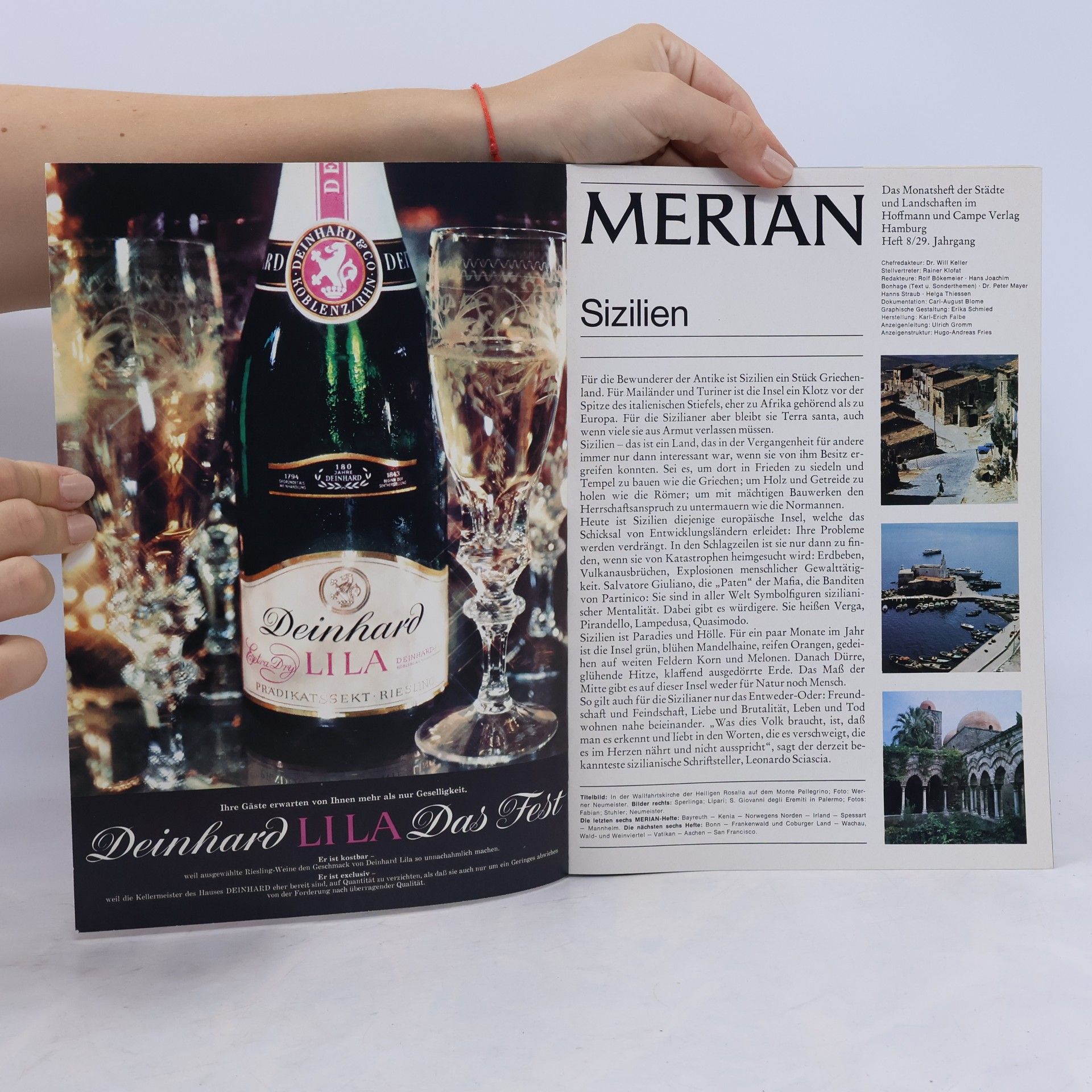 Various authors Merian 8/29. Sizilien