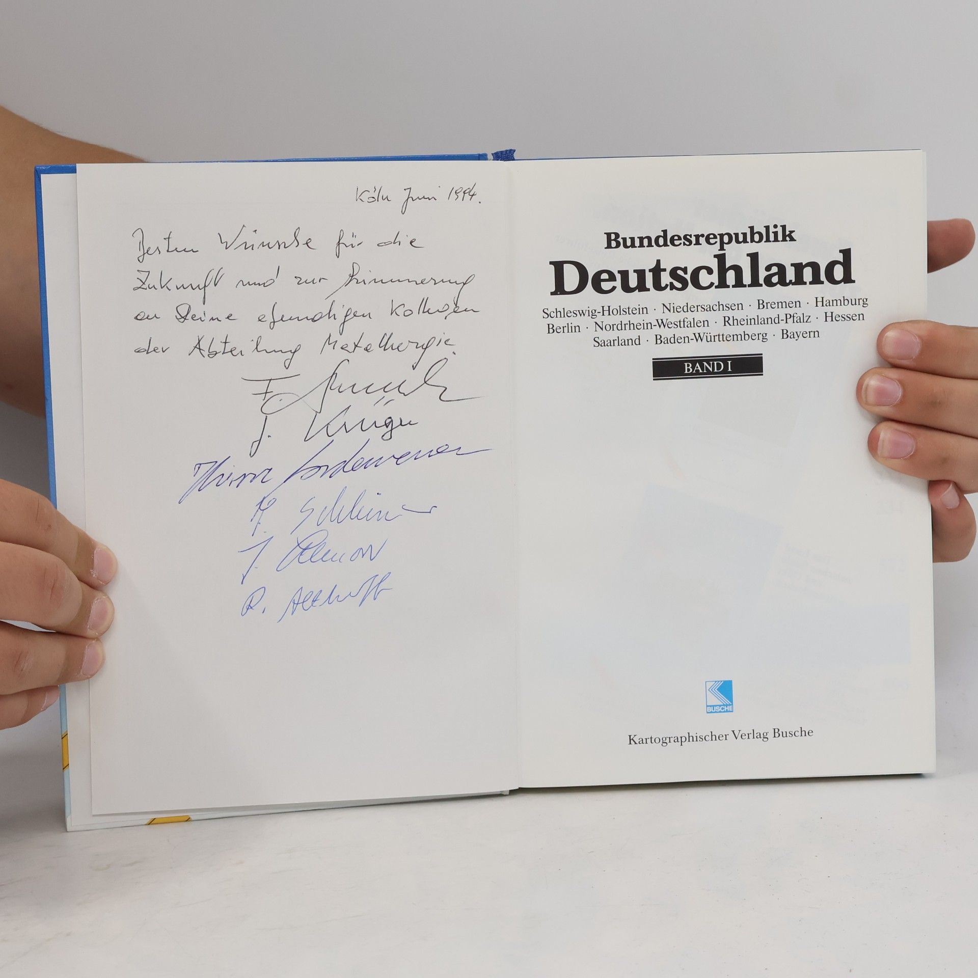 Collectif d'auteurs Aral Auto-Reisebuch Bundesrepublik Deutschland I. 1993/94.