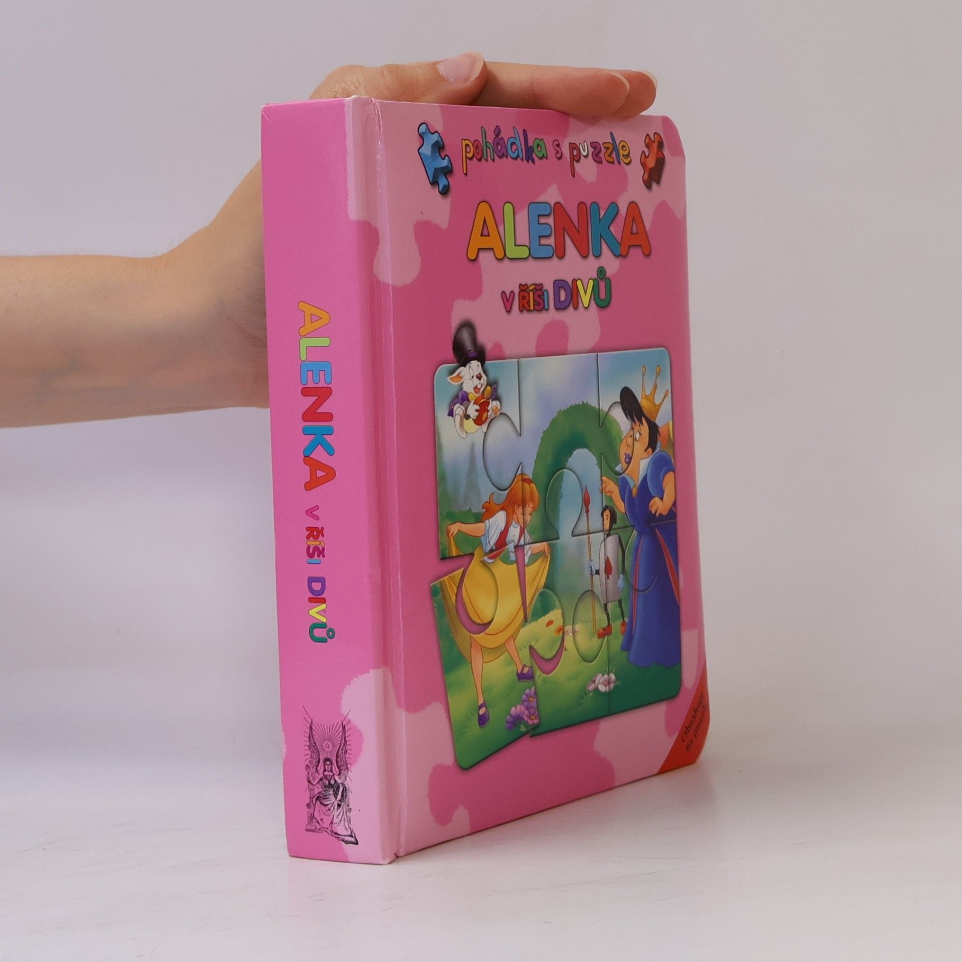 Kolektív autorov Alenka v říši divů: pohádka s puzzle