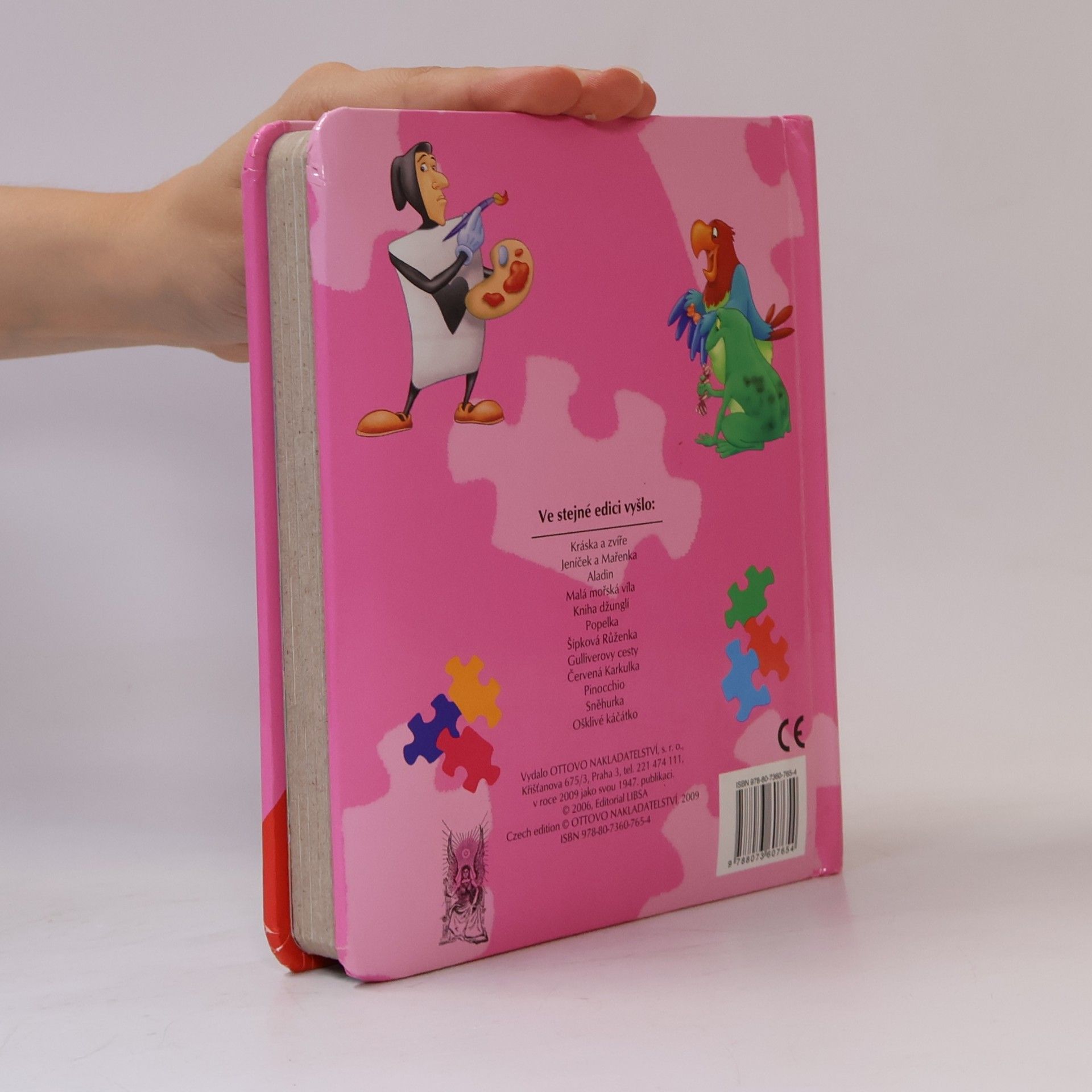 Autorenkollektiv Alenka v říši divů: pohádka s puzzle