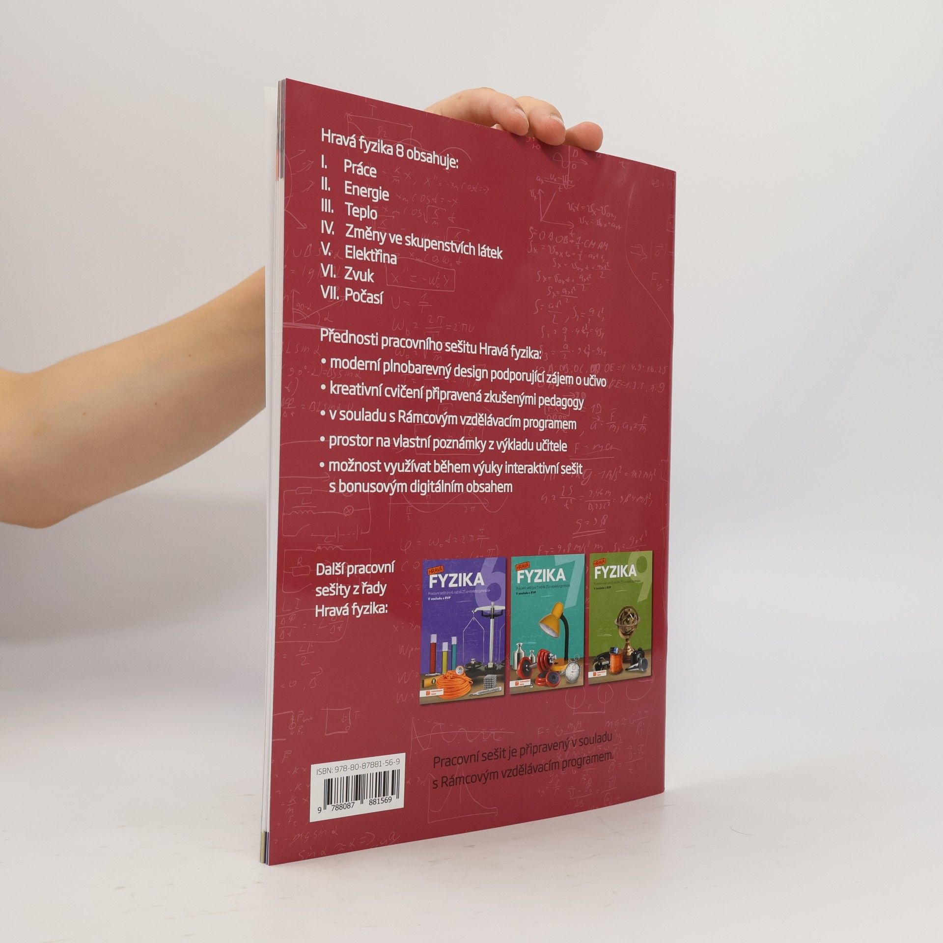 Autorenkollektiv Hravá fyzika. Pracovní sešit pro 8. ročník ZŠ a víceletá gymnázia