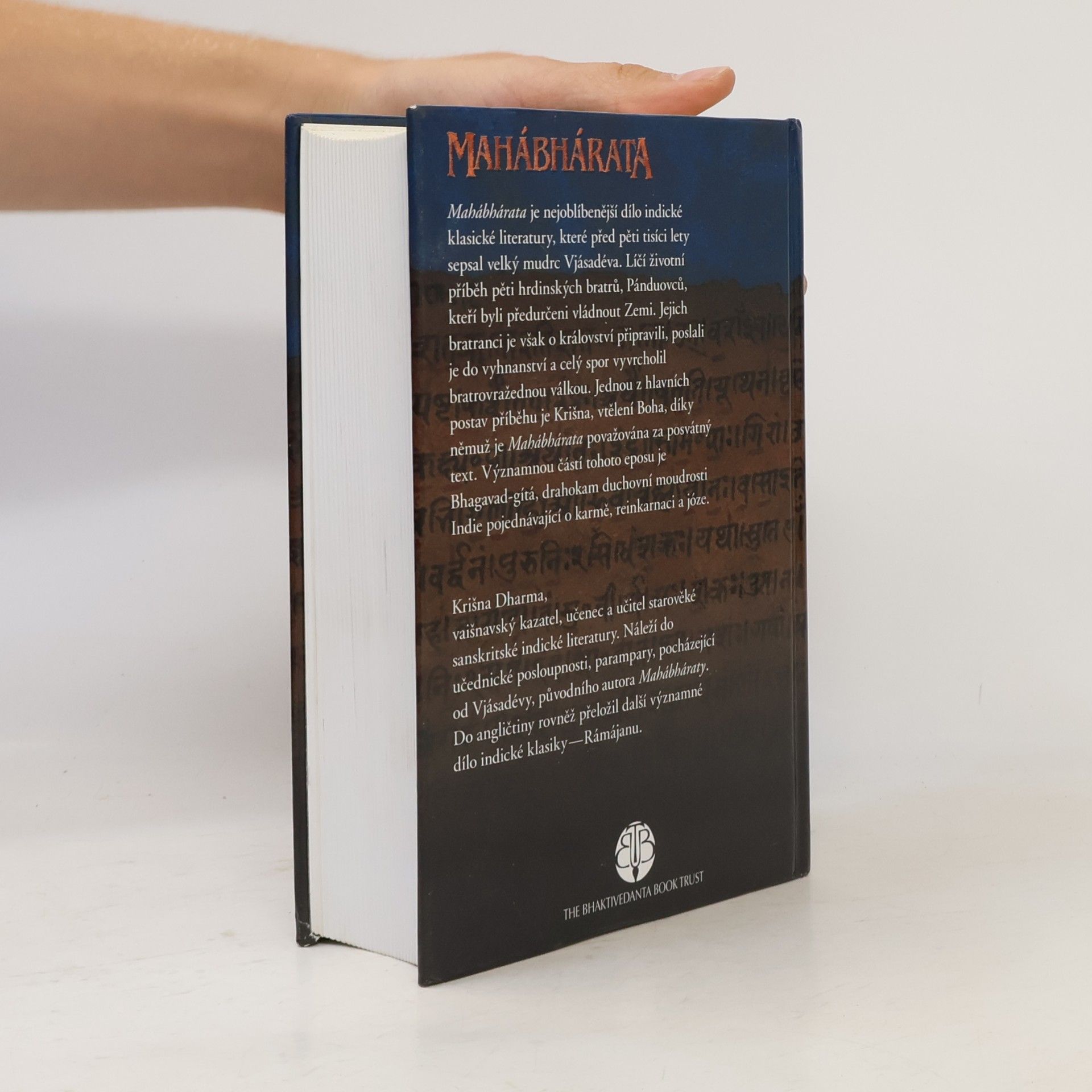 Bhaktivedanta Mahábhárata. Největší duchovní epos všech dob