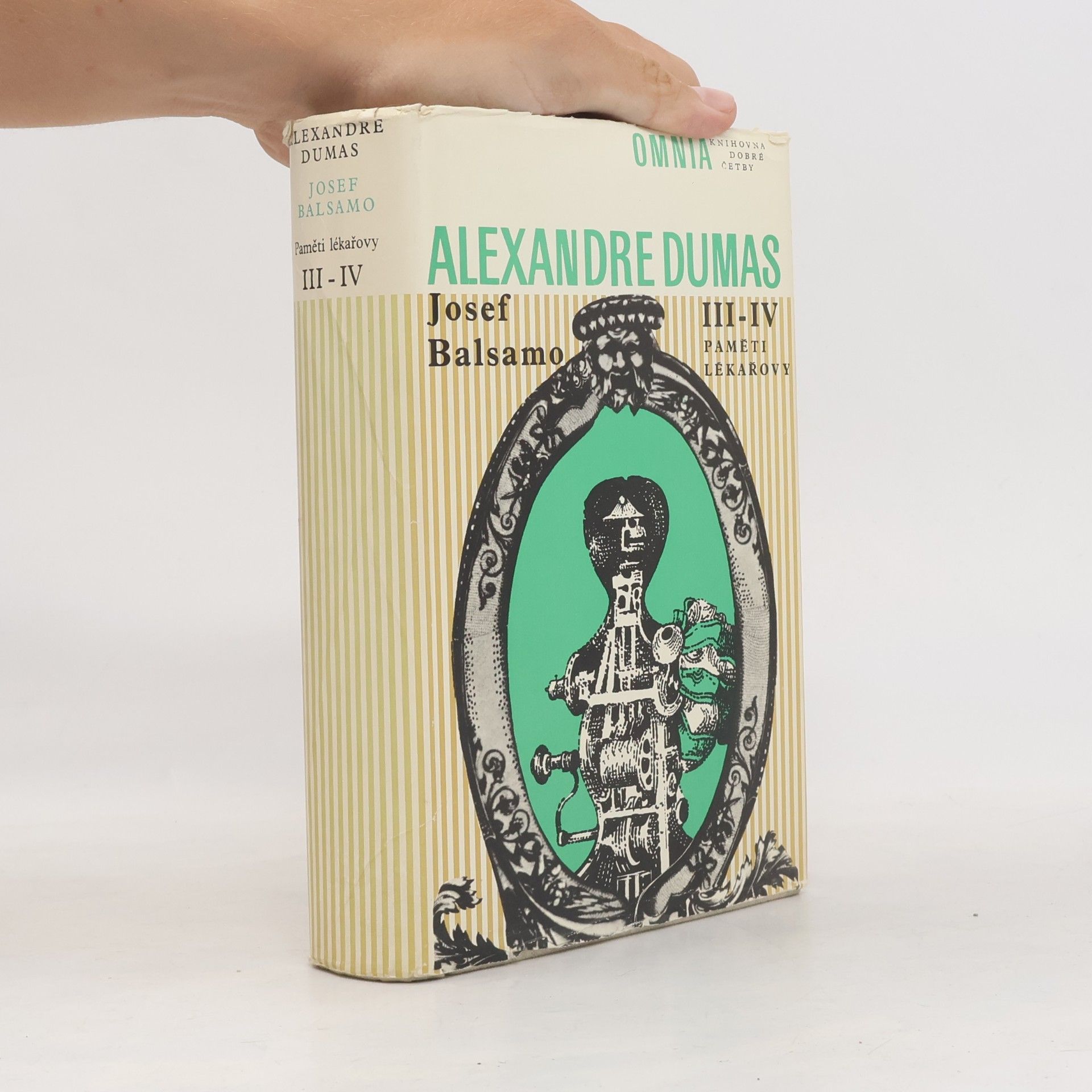 Alexandre Dumas Josef Balsamo III-IV. Paměti lékařovi