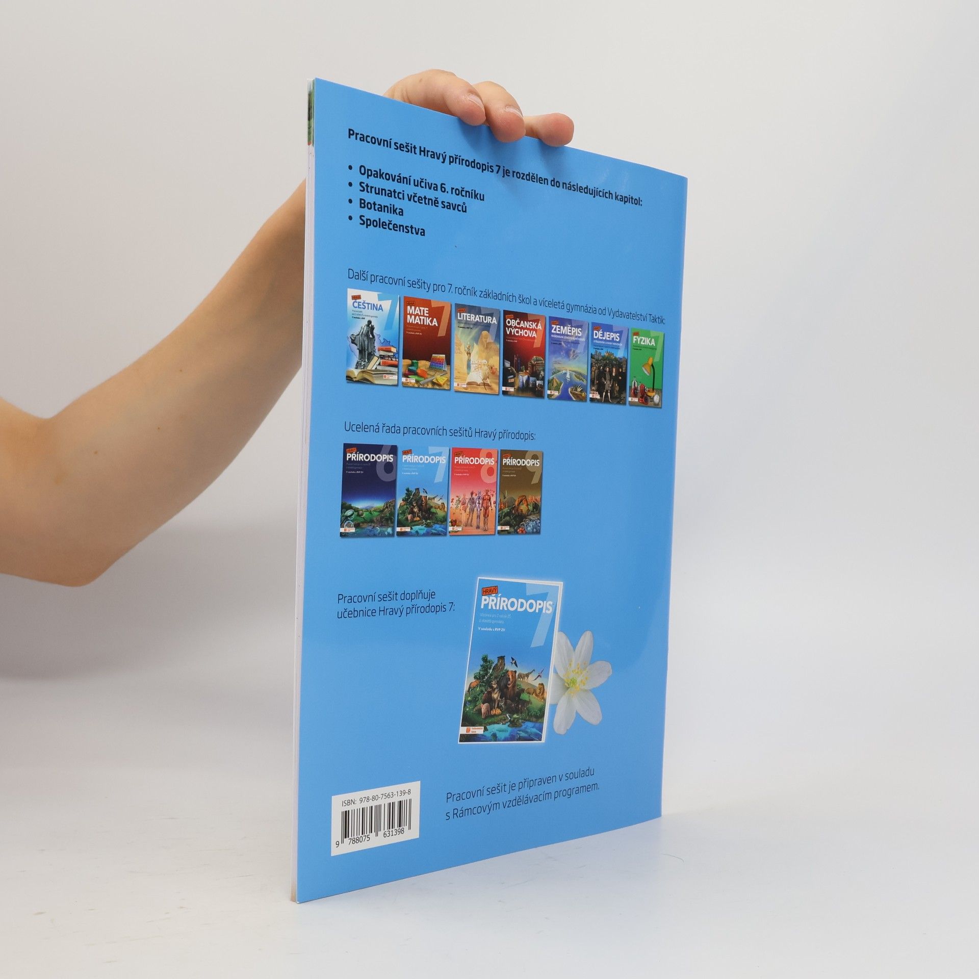Collectif d'auteurs Hravý přírodopis 7
