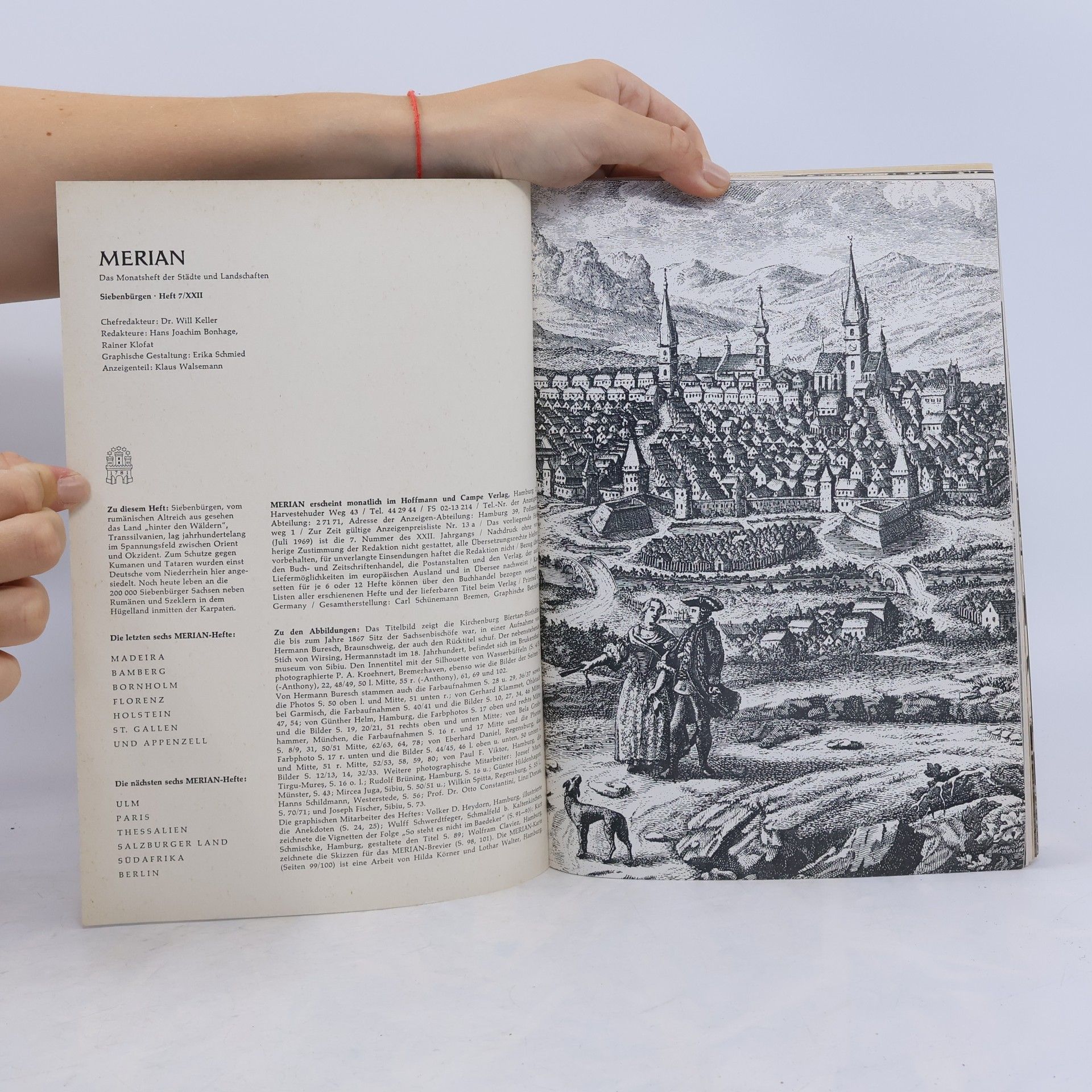Various authors Merian. Siebenbürgen