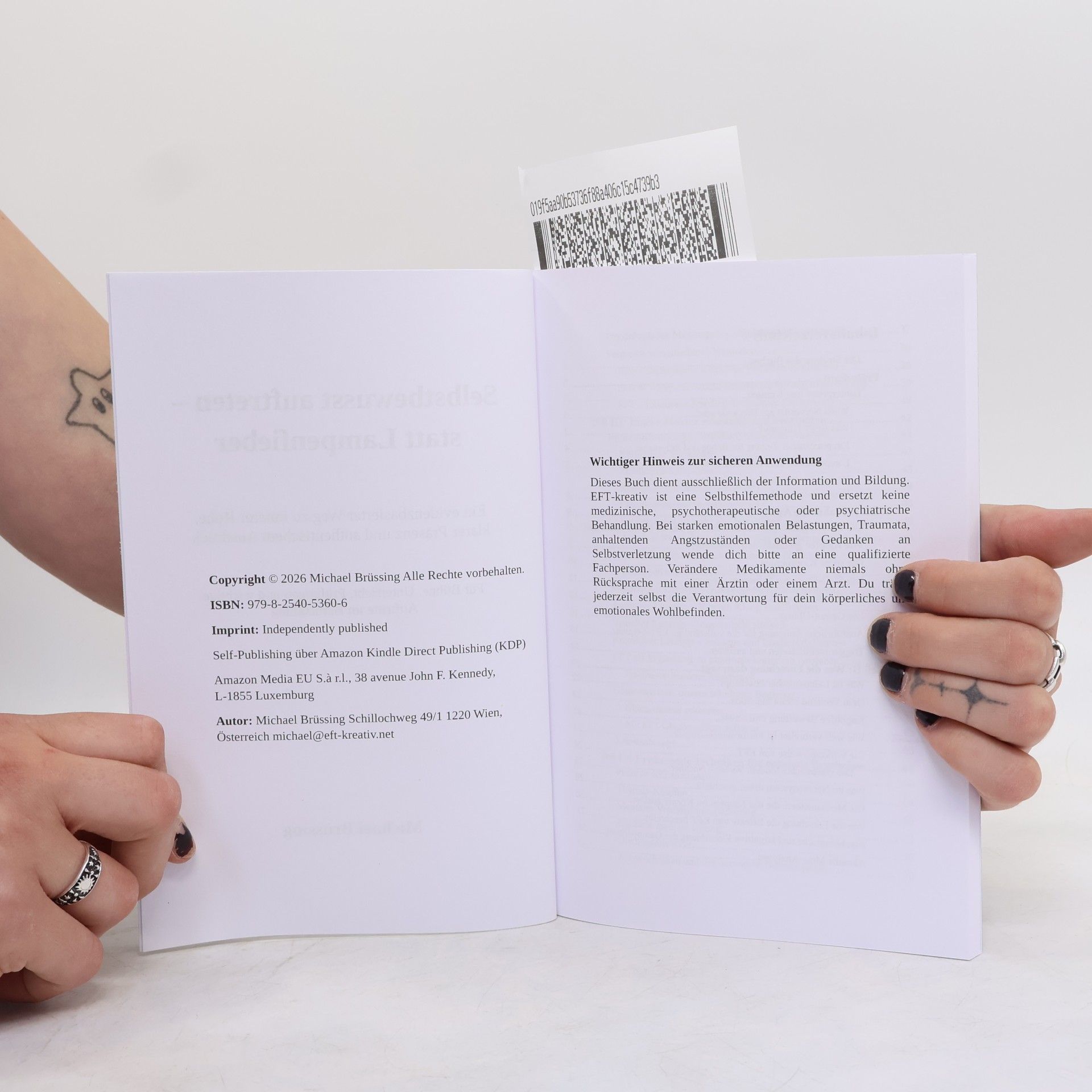 Michael Brüssing Selbstbewusst auftreten – statt Lampenfieber