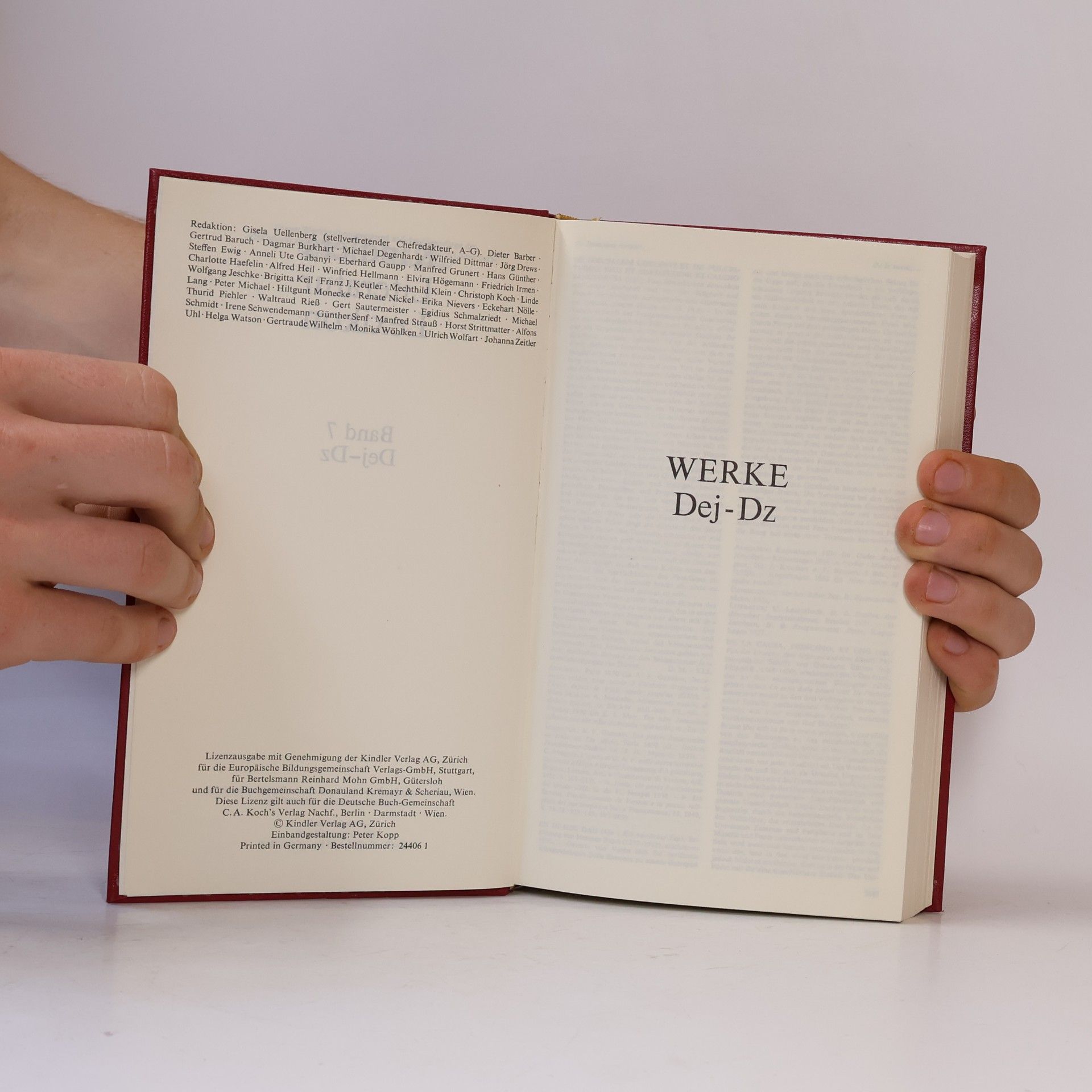Autorenkollektiv Kindlers Literatur Lexikon, Dej-Dz, 7