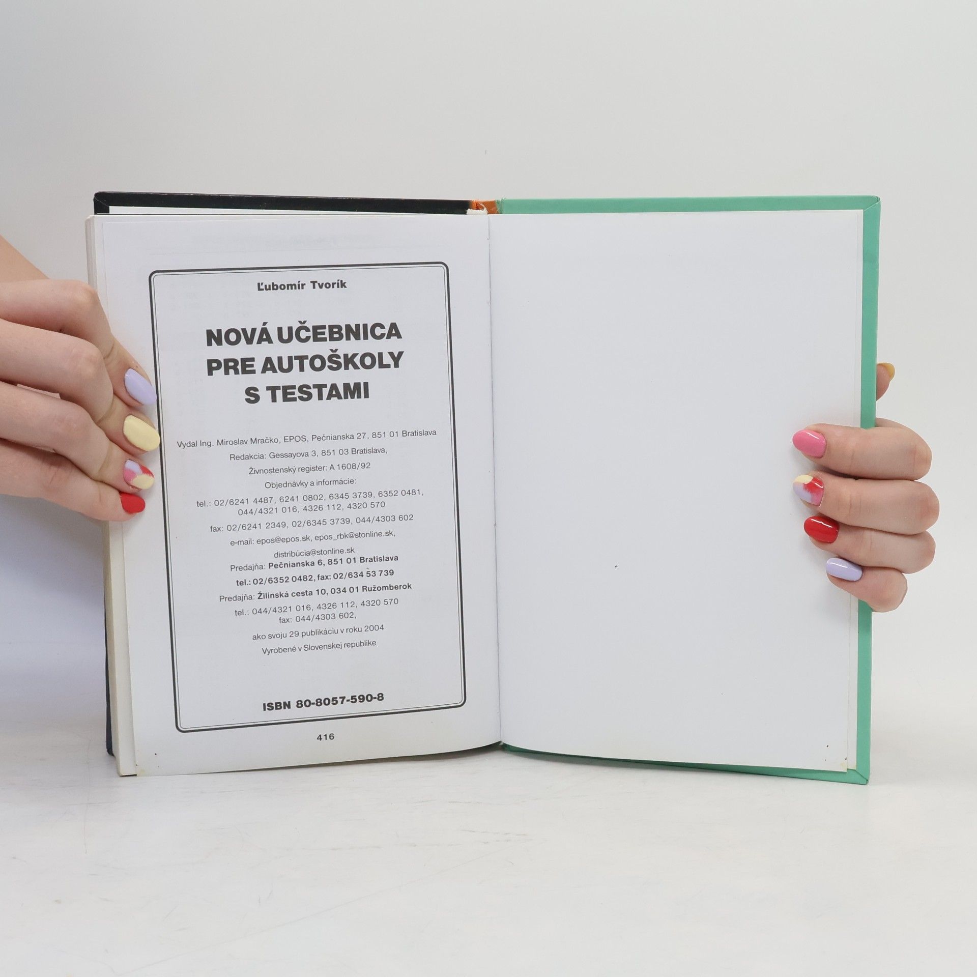 Collectif d'auteurs Nová učebnica pre autoškoly s testami