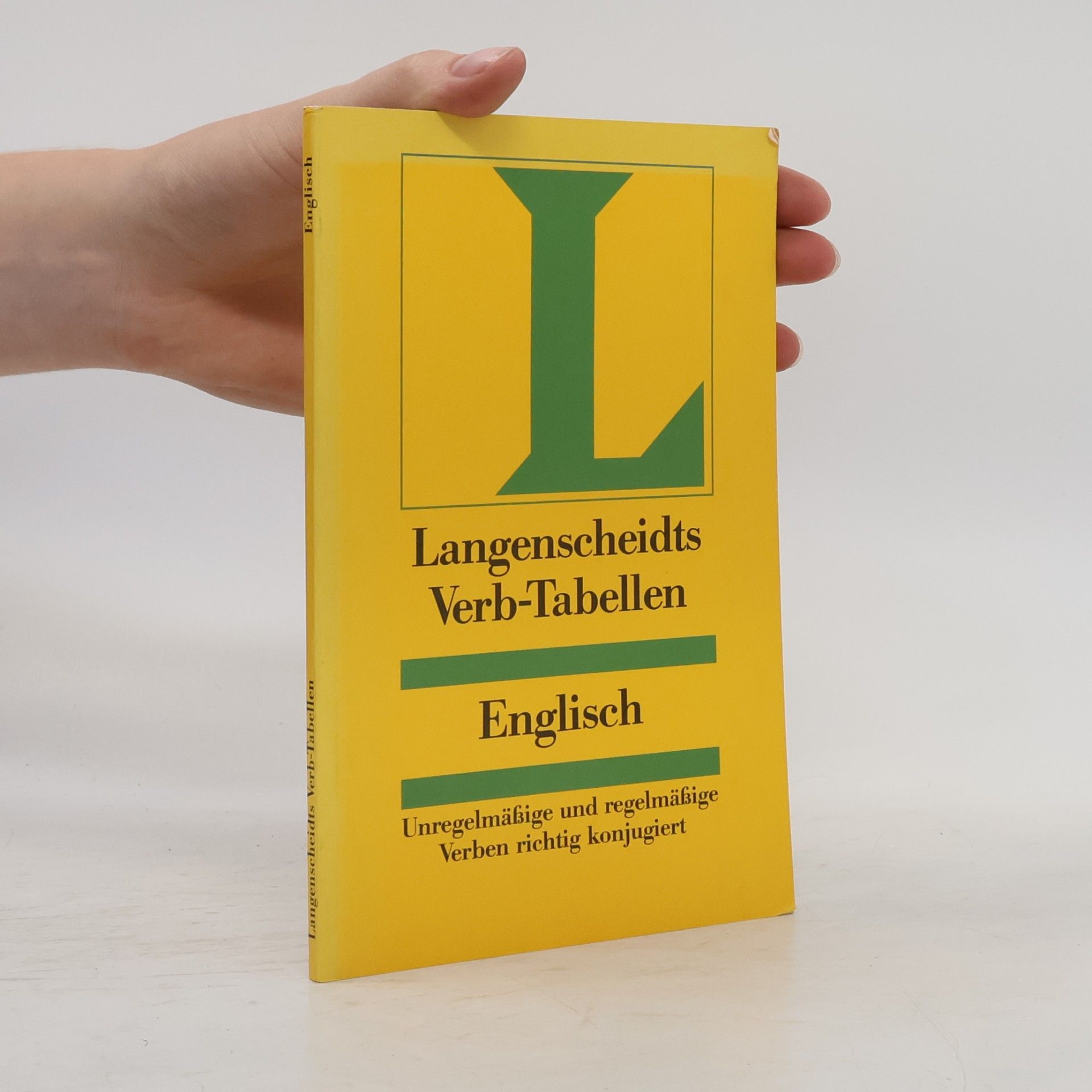 Kolektív autorov Langenscheidts Verb-Tabellen. Englisch