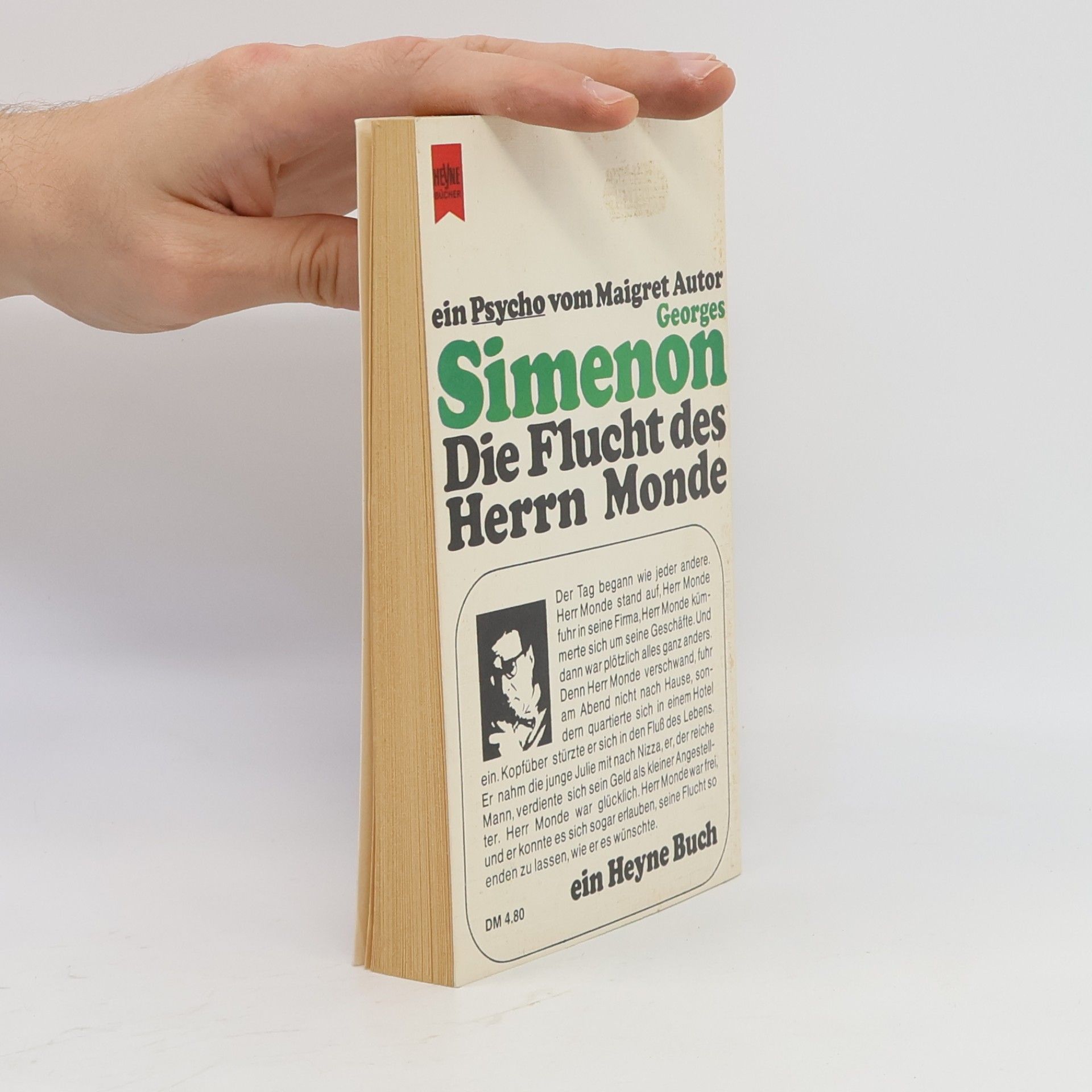 Georges Simenon Die Flucht des Herrn Monde