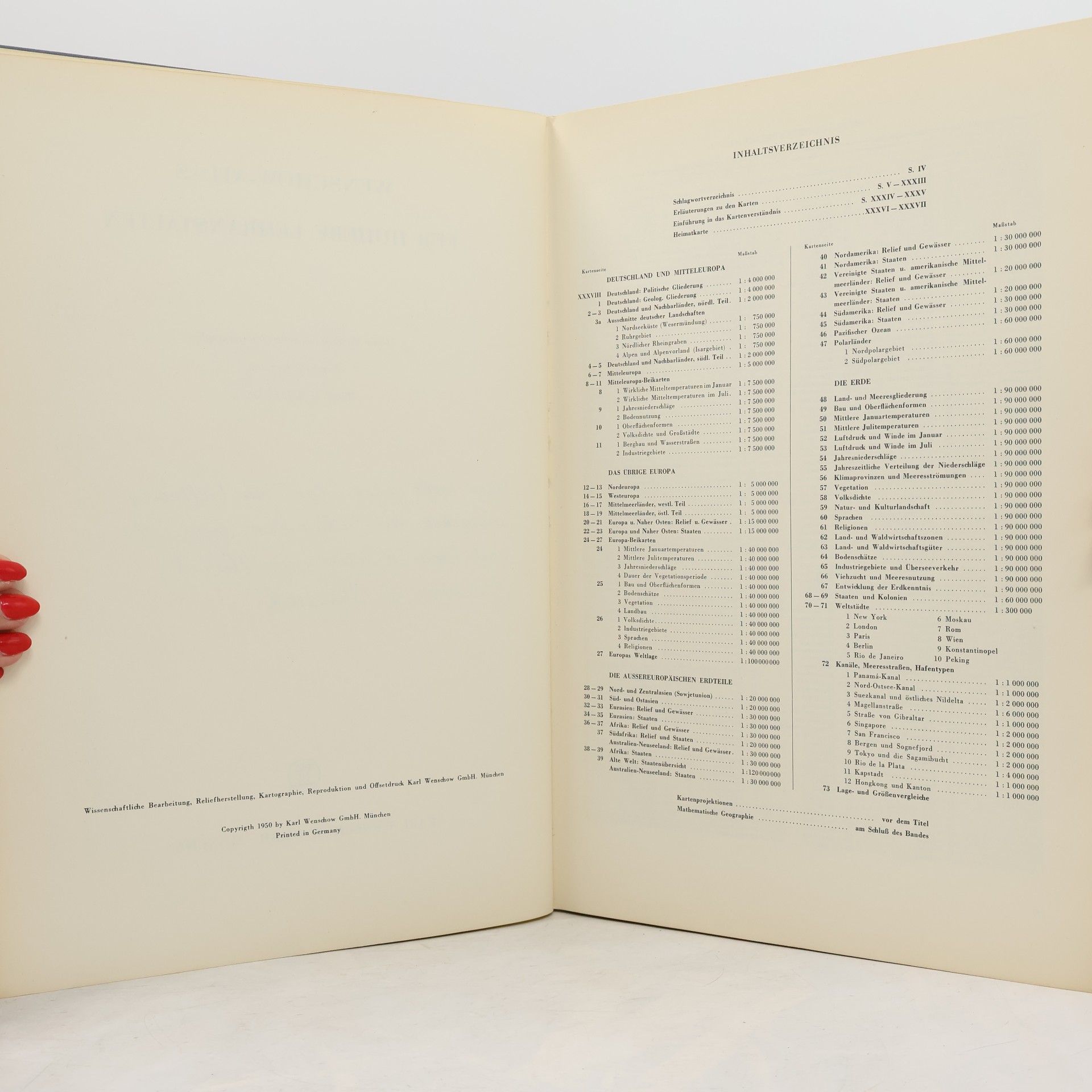 Autorenkollektiv Wenschow-Atlas für höhere Lehranstalten