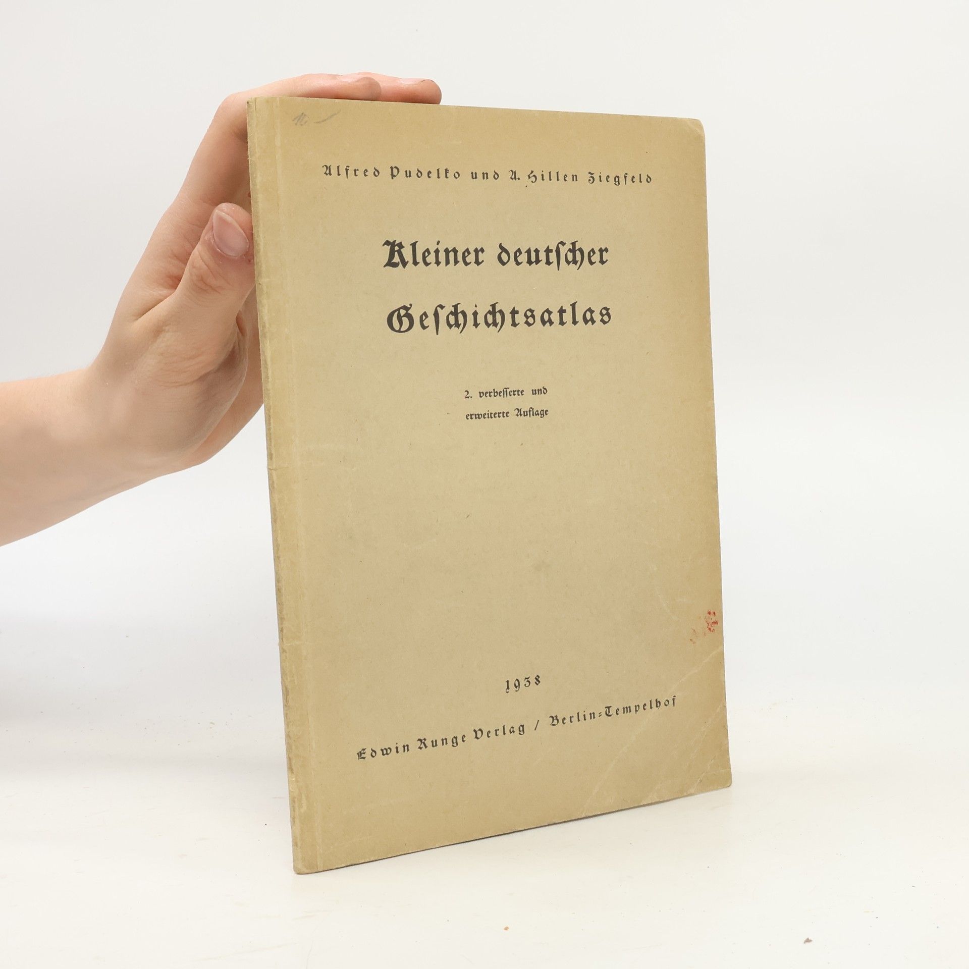 Arnold Hillen Ziegfeld Kleiner deutscher Geschichtsatlas