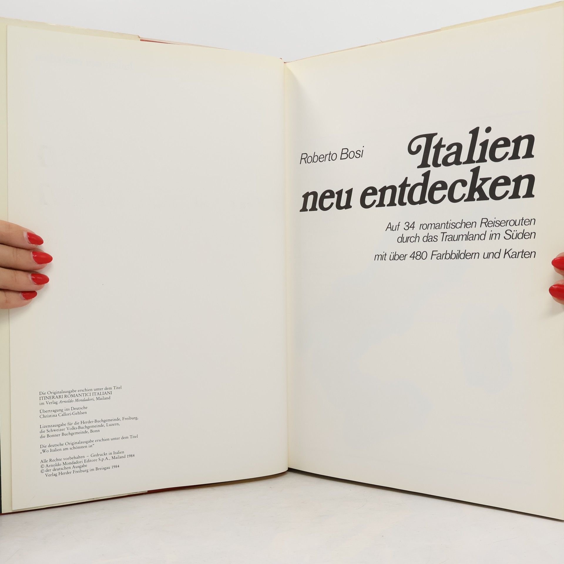 Roberto Bosi Italien neu entdecken