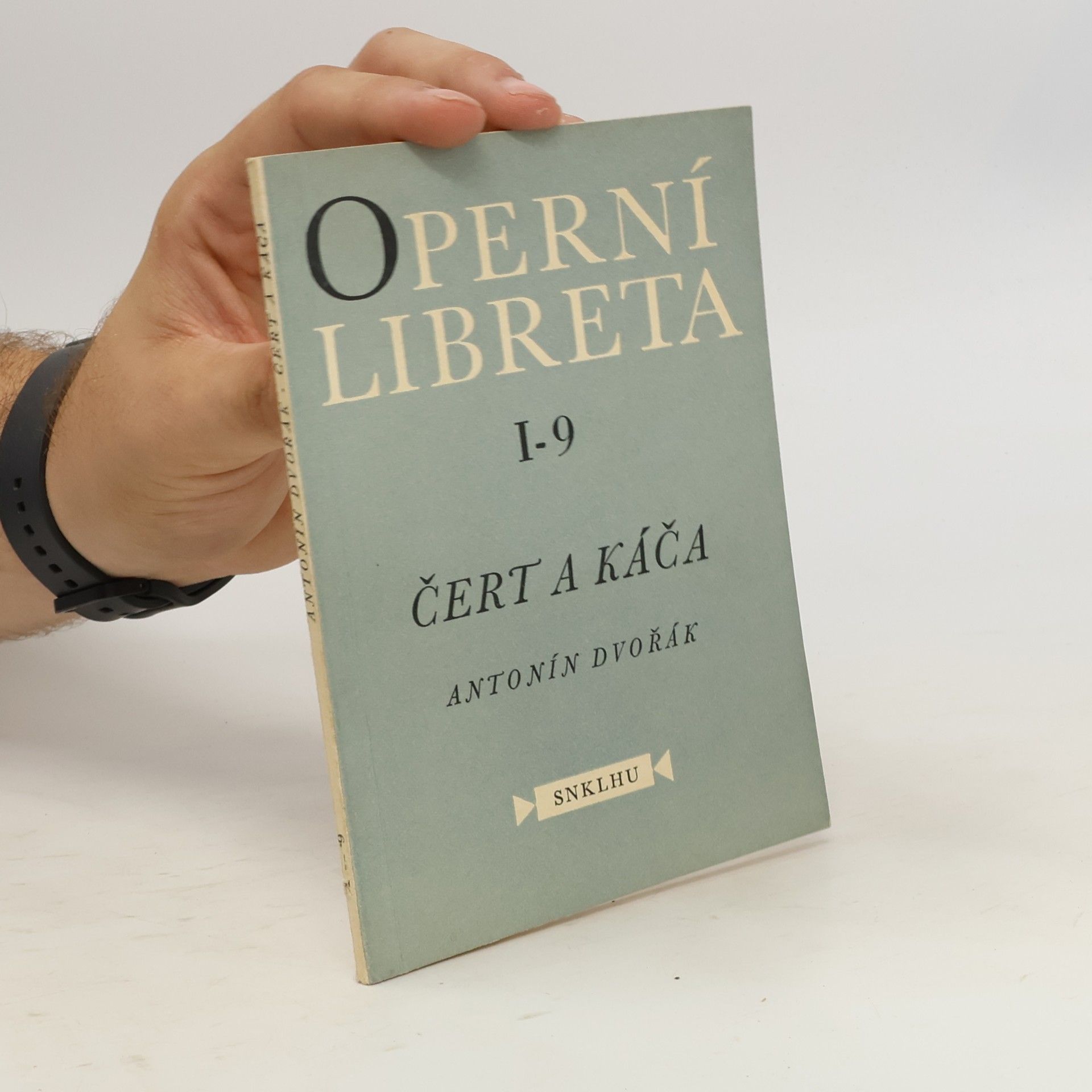 Antonín Dvořák Operní libreta I-9. Čert a káča