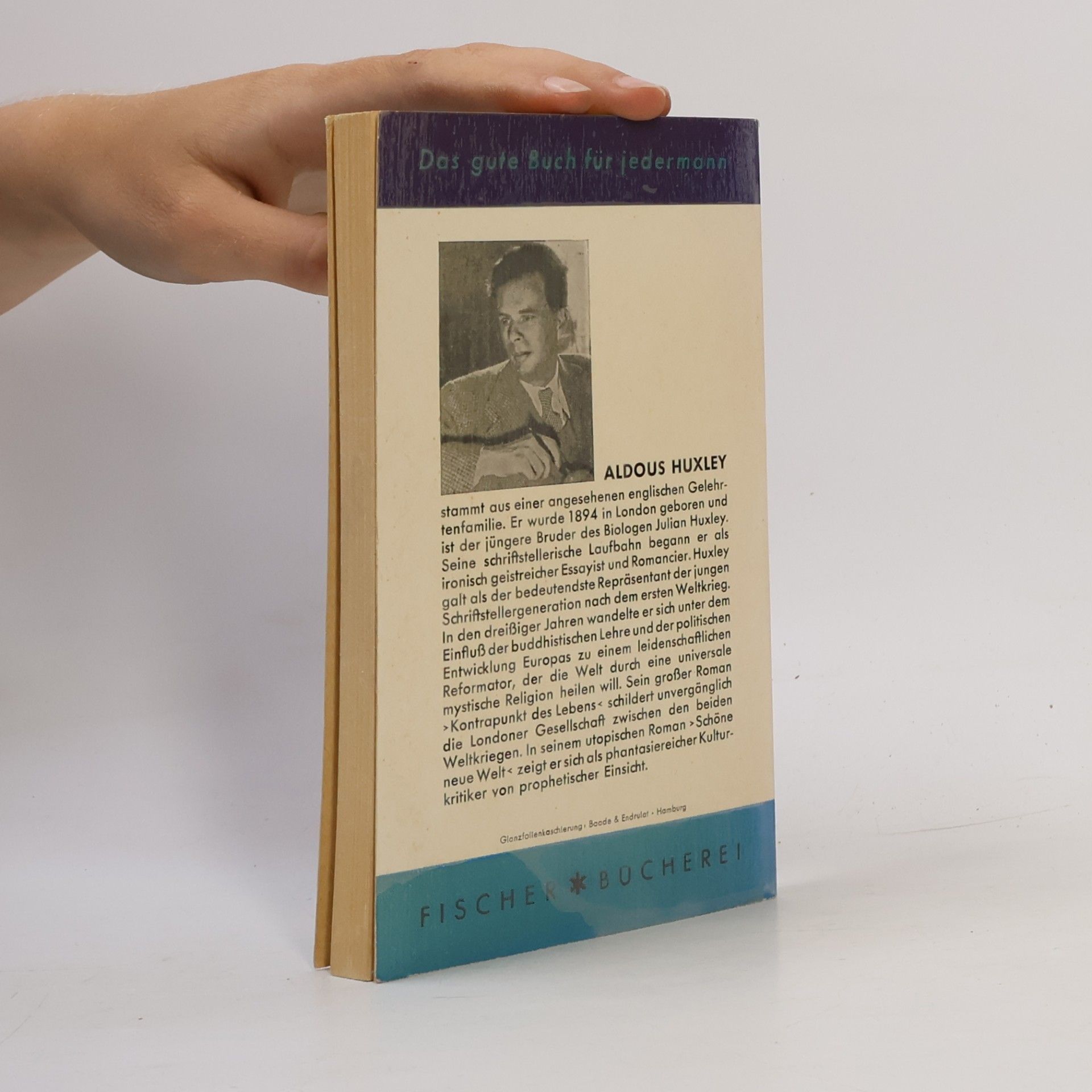 Aldous Huxley Das Genie und die Göttin