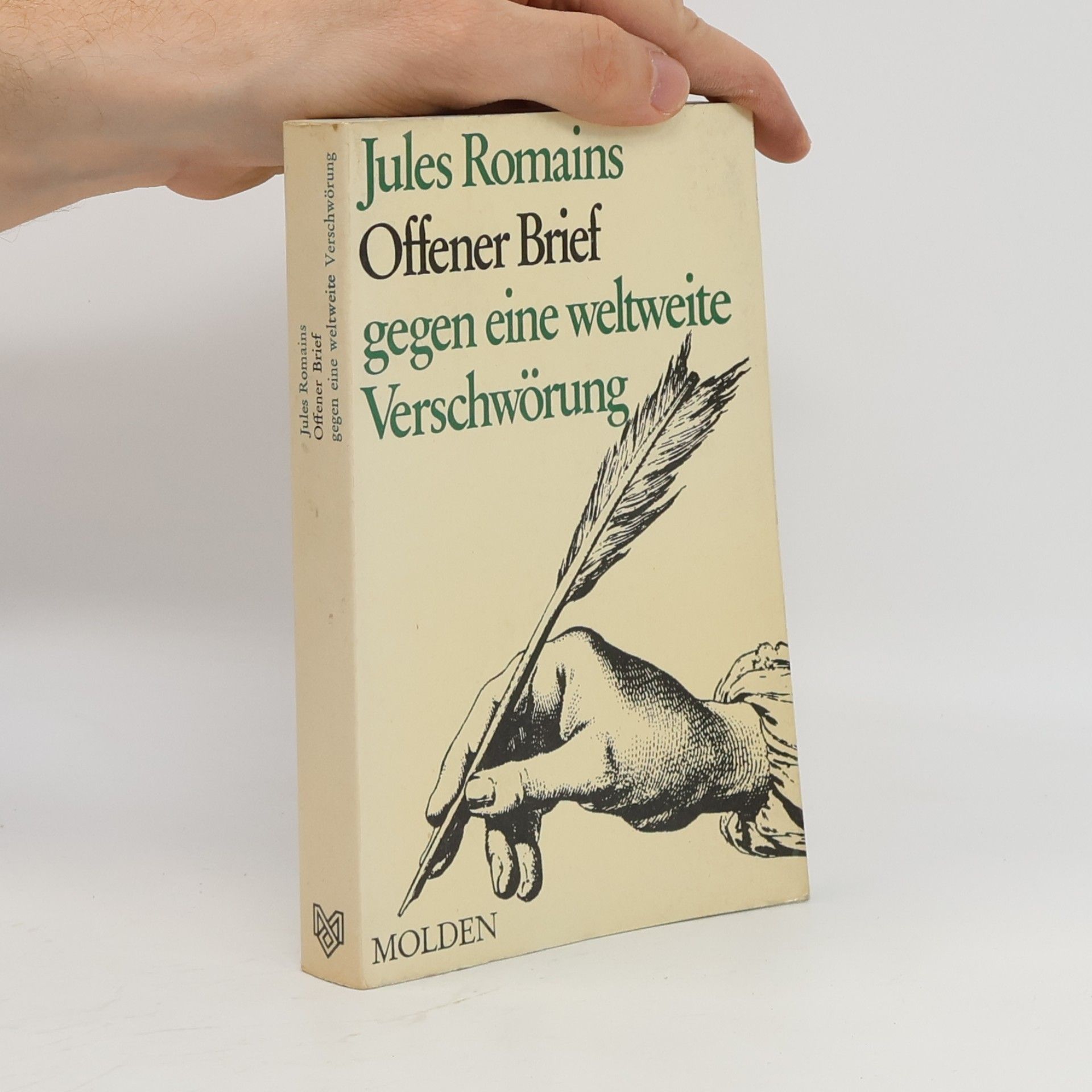 Jules Romains Offener Brief gegen eine weltweite Verschwörung