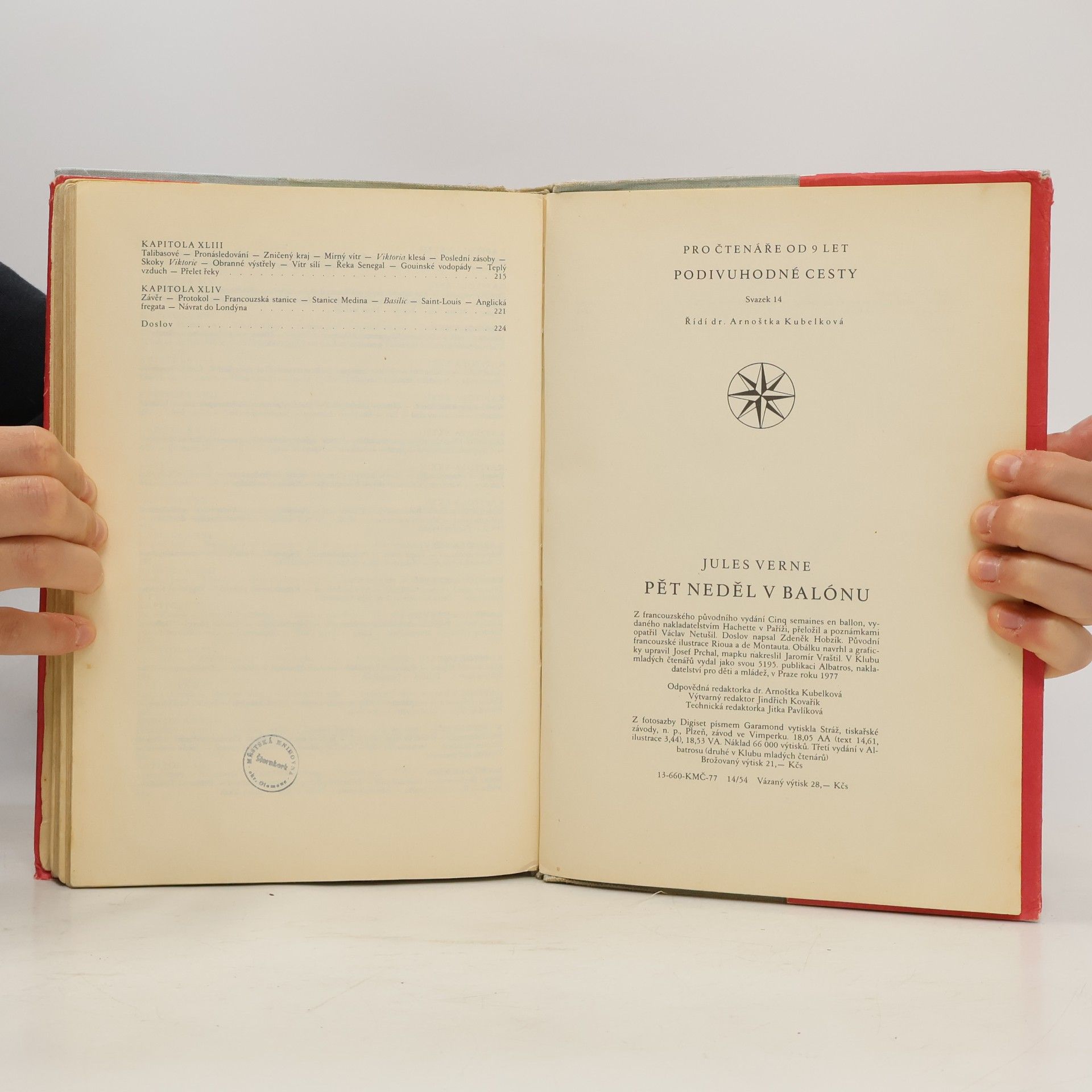 Jules Verne Pět neděl v balónu
