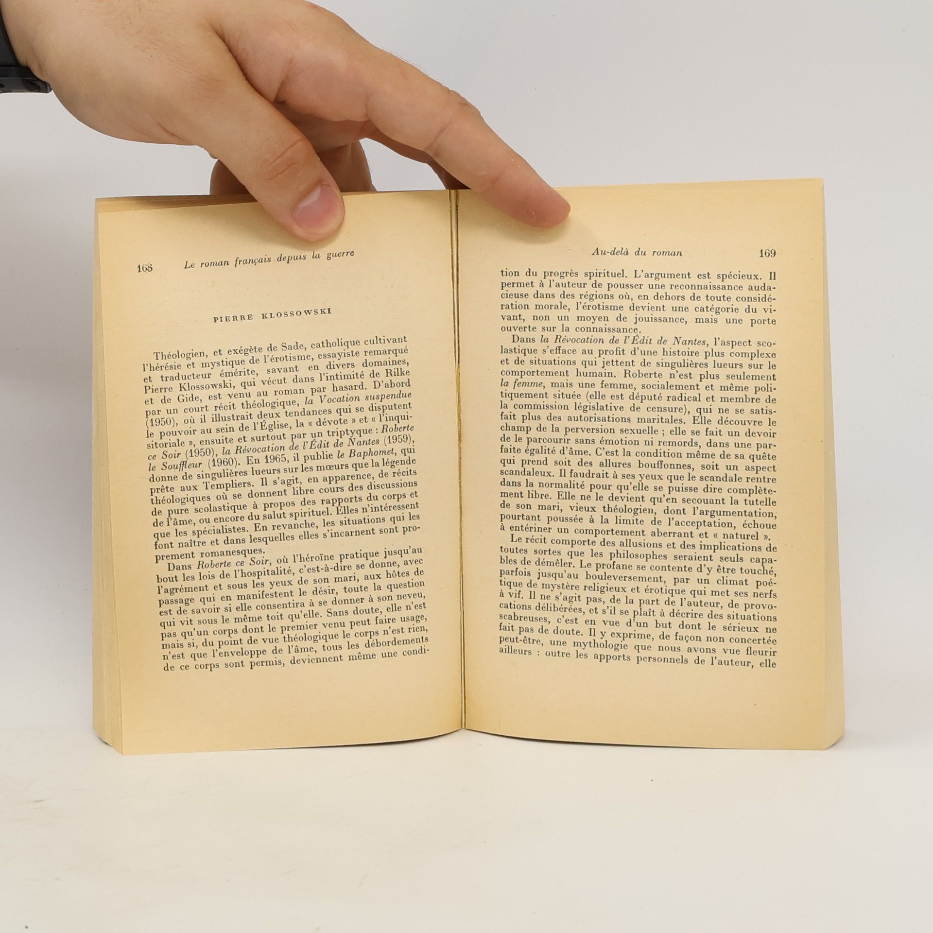 Maurice Nadeau Le roman français depuis la guerre