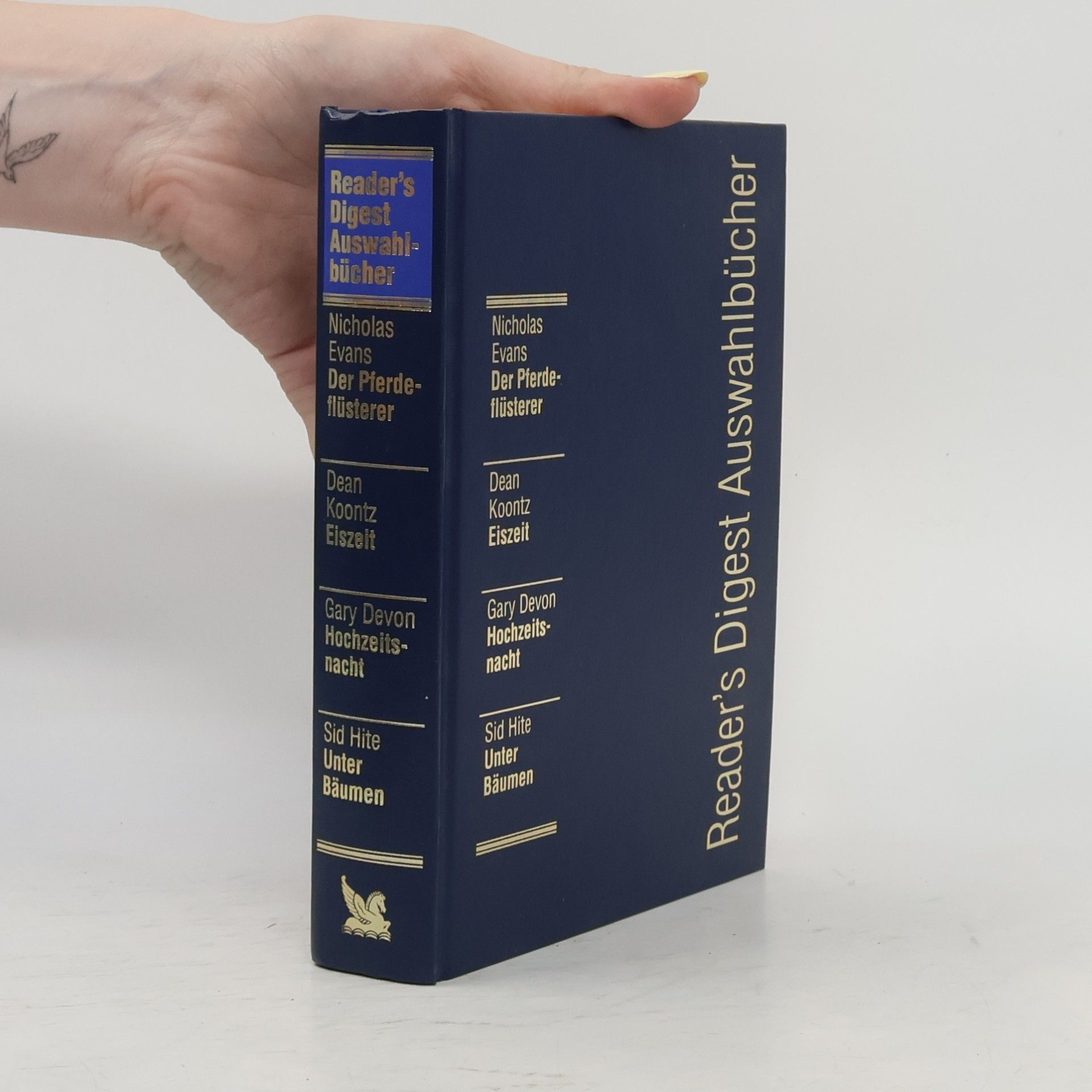 Autores varios Reader's Digest Auswahlbücher. Der Pferdeflüsterer, Eiszeit, Hachzeitsnacht, Unter Bäumen