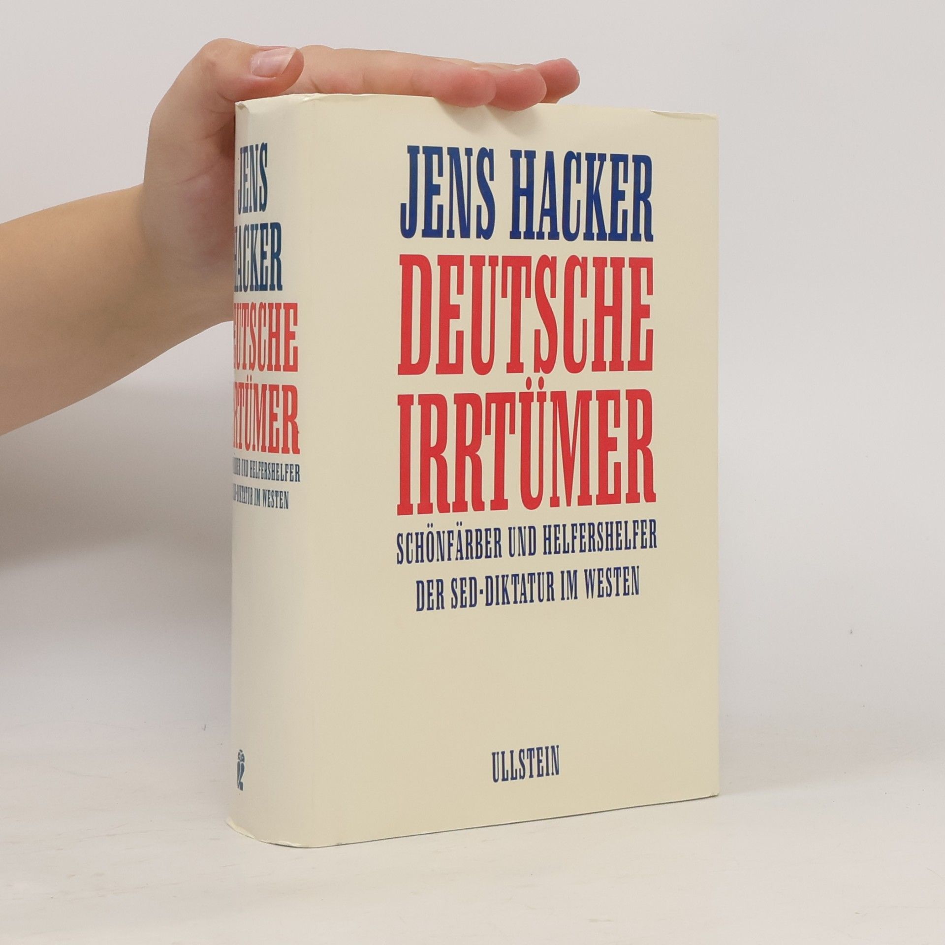 Jens Hacker Deutsche Irrtümer