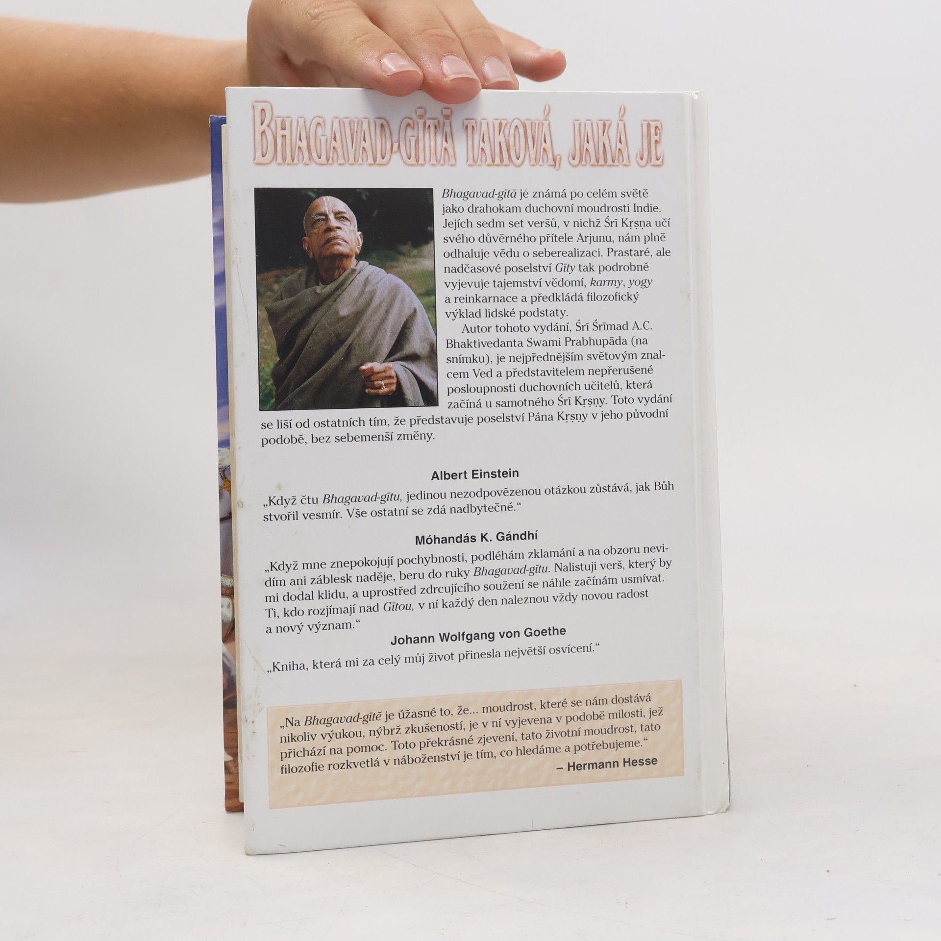 Šrí Šrímad A. Č. Bhaktivédanta Swami Prabhupáda Bhagavad Gíta