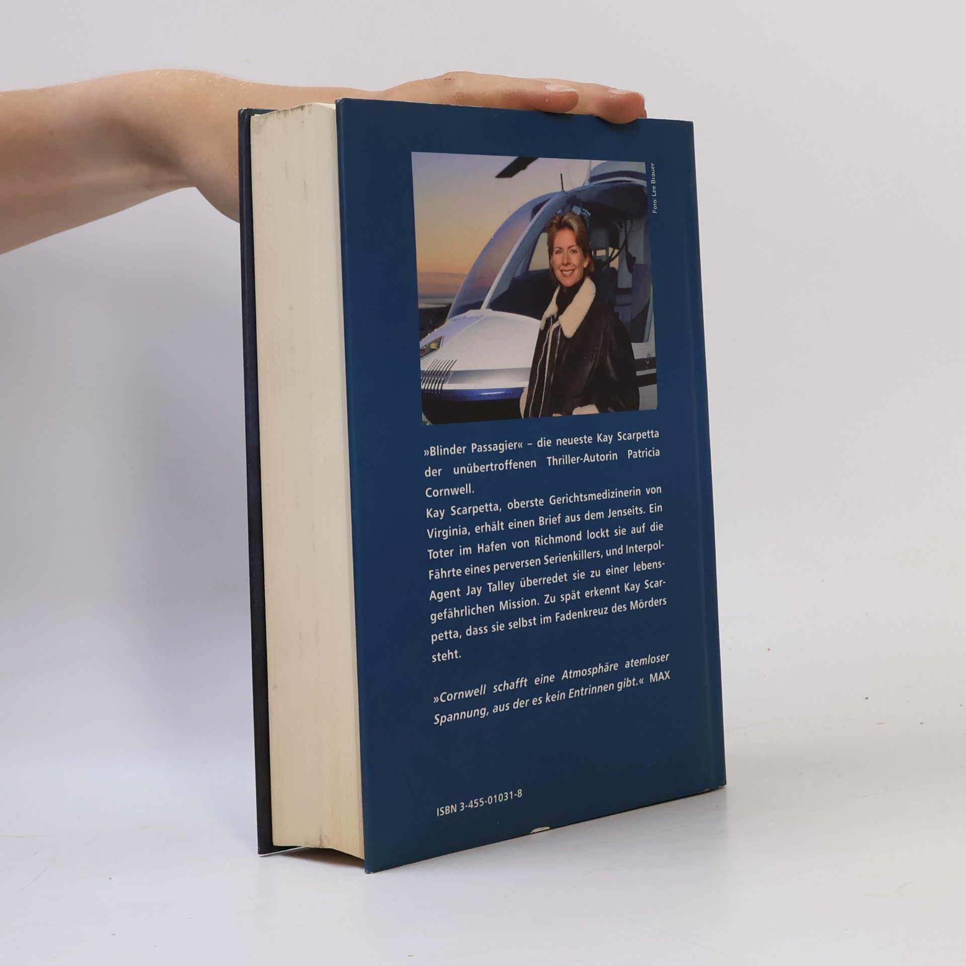 Patricia Cornwell Blinder Passagier