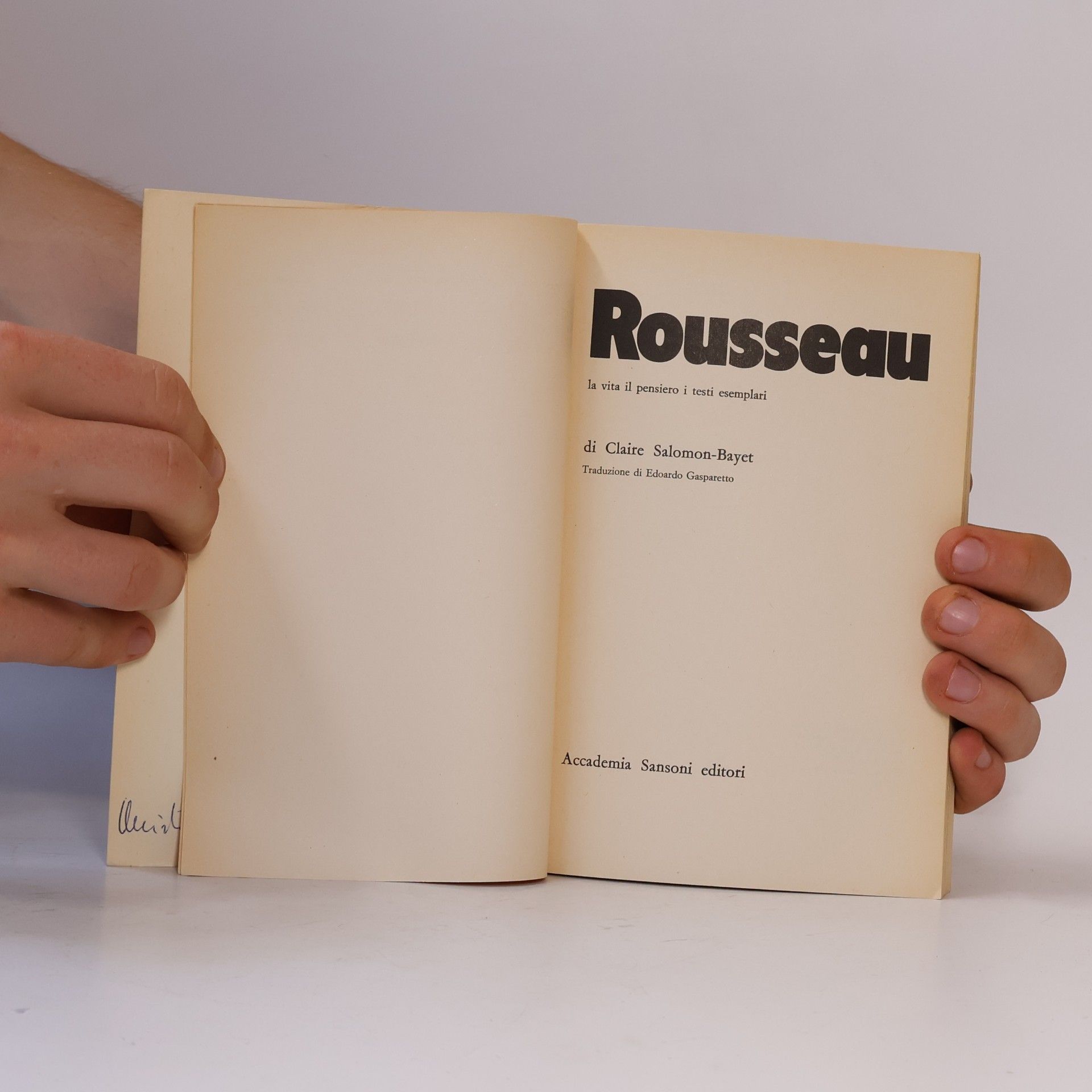 Claire Salomon-Bayet Rousseau