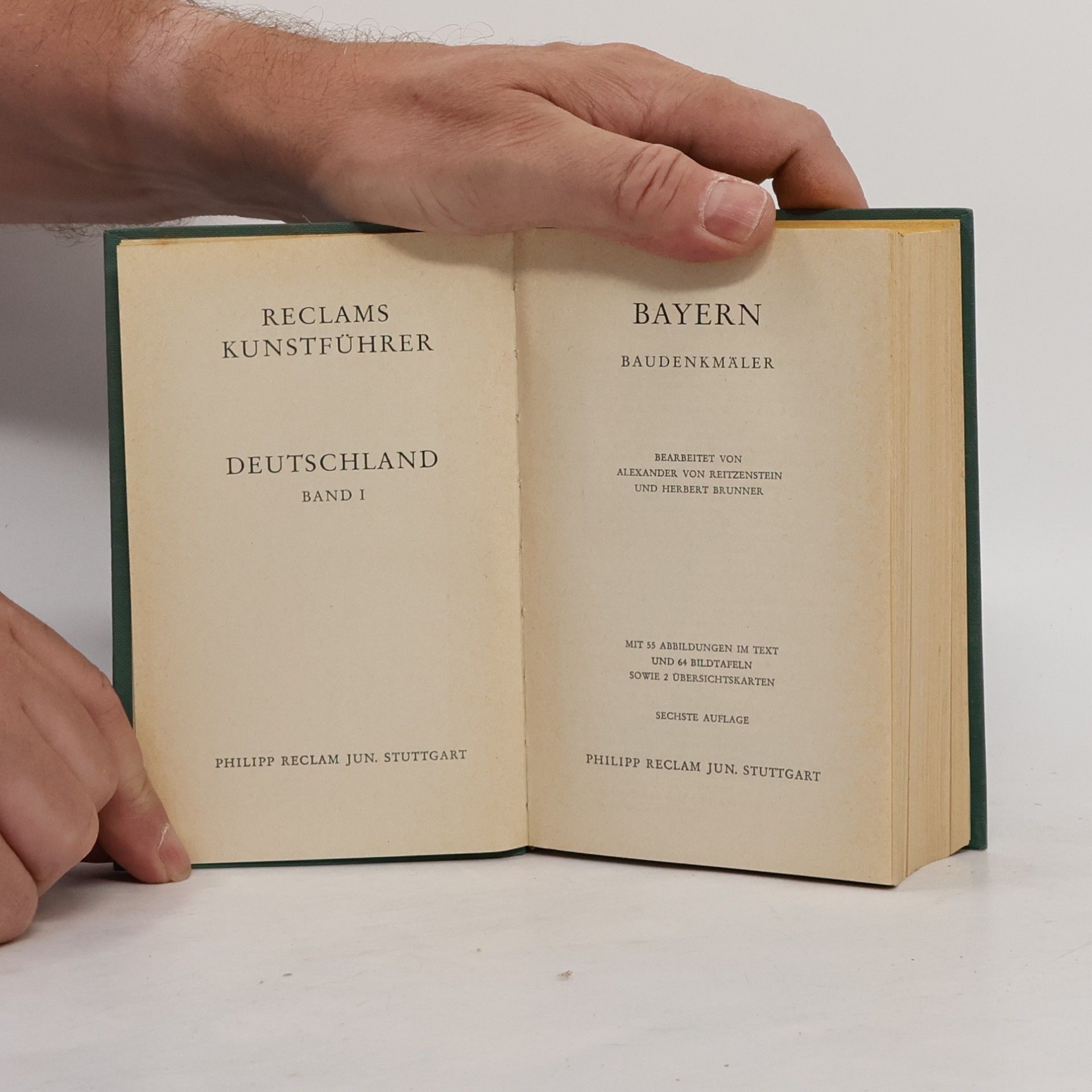 Autorenkollektiv Reclams Kunstführer Deutschland, Band I: Bayern