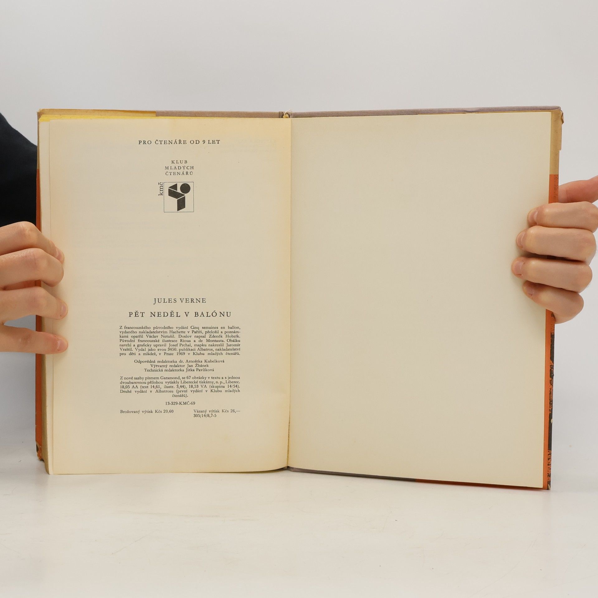 Jules Verne Pět neděl v Balónu