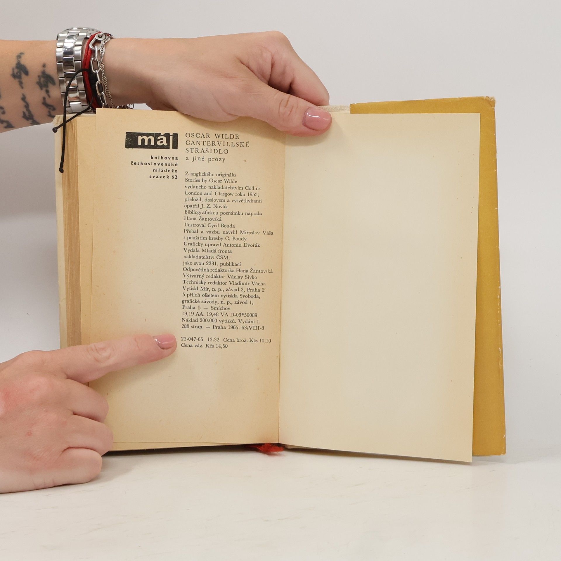 Oscar Wilde Cantervillské strašidlo a jiné prózy