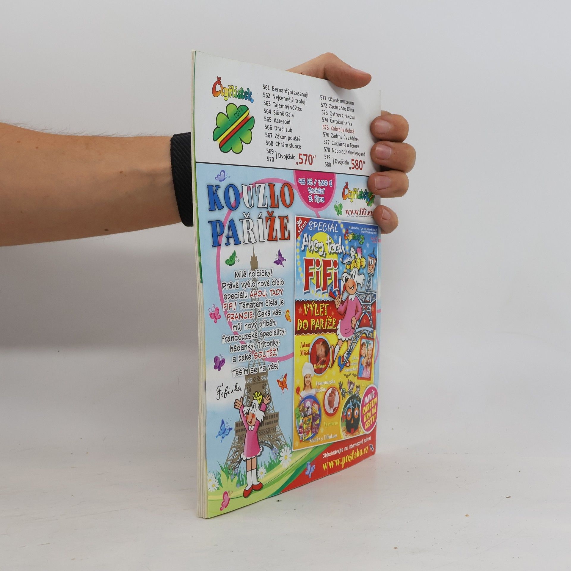Collectif d'auteurs Čtyřlístek 575, 15/2014. Kobra je dobrá