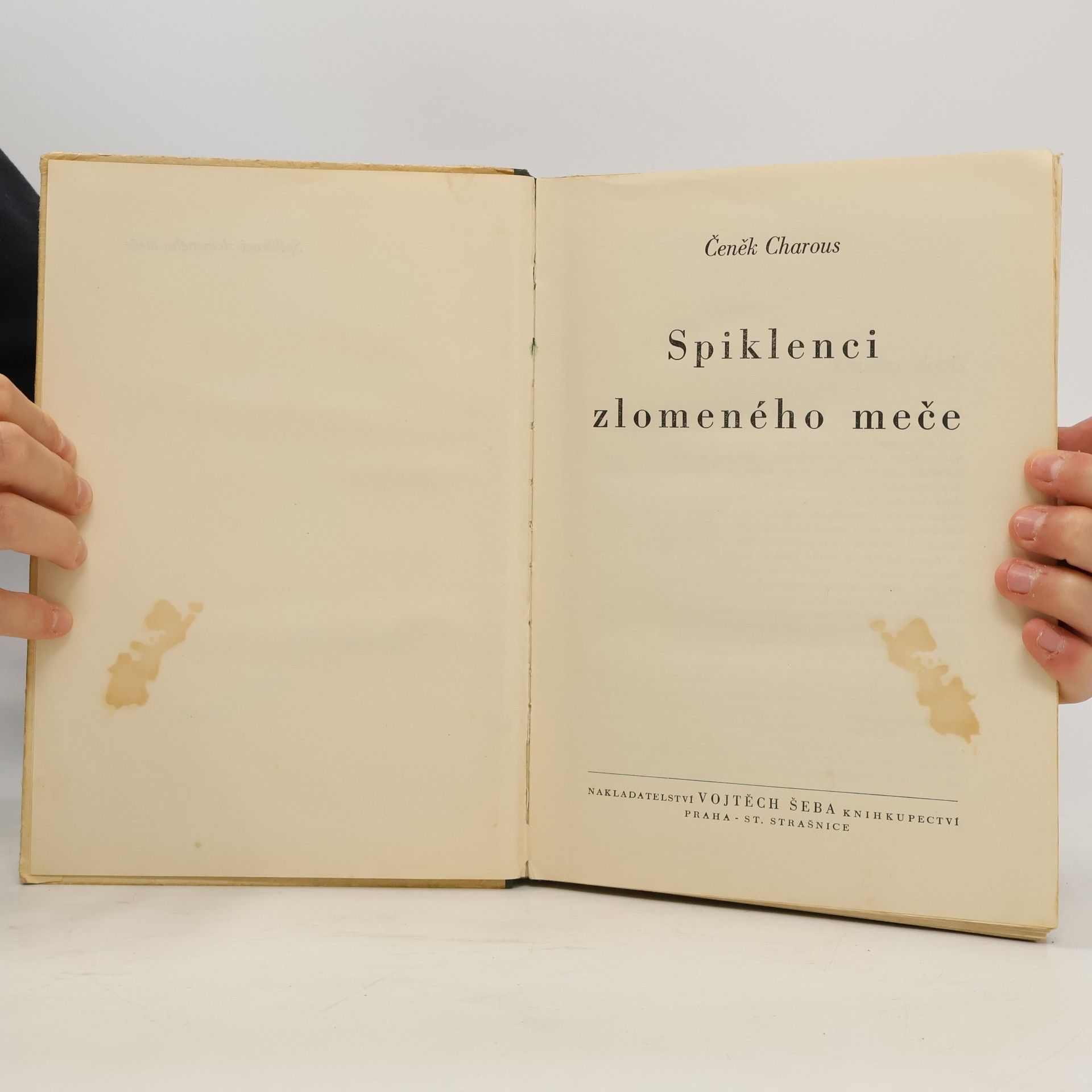 Čeněk Charous Spiklenci zlomeného meče