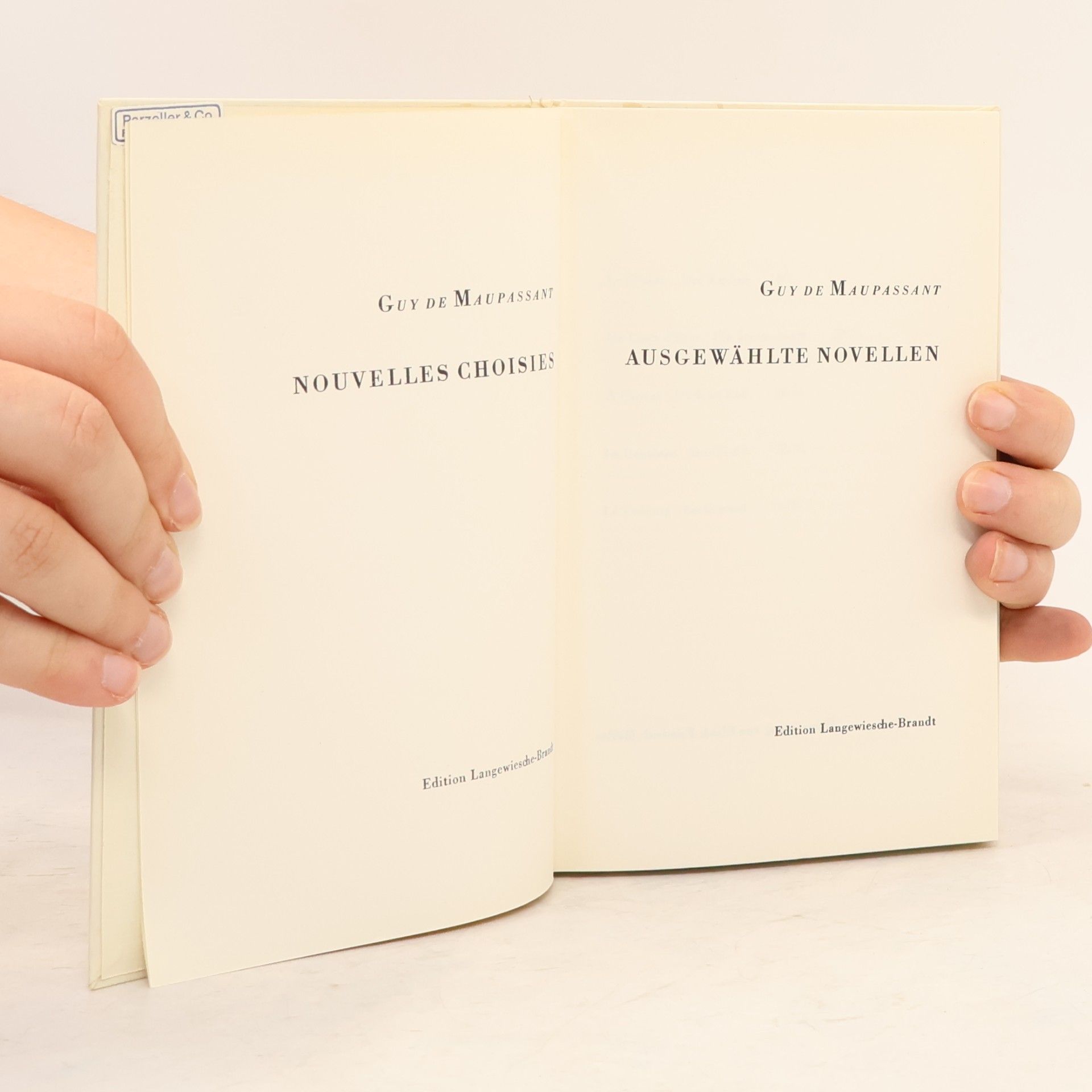 Guy de Maupassant Nouvelles choisies. Ausgewählte Novellen