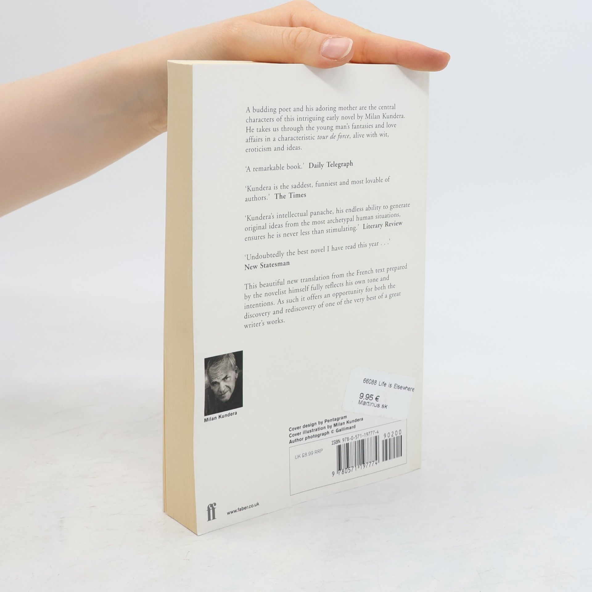 Milan Kundera Life is Elsewhere