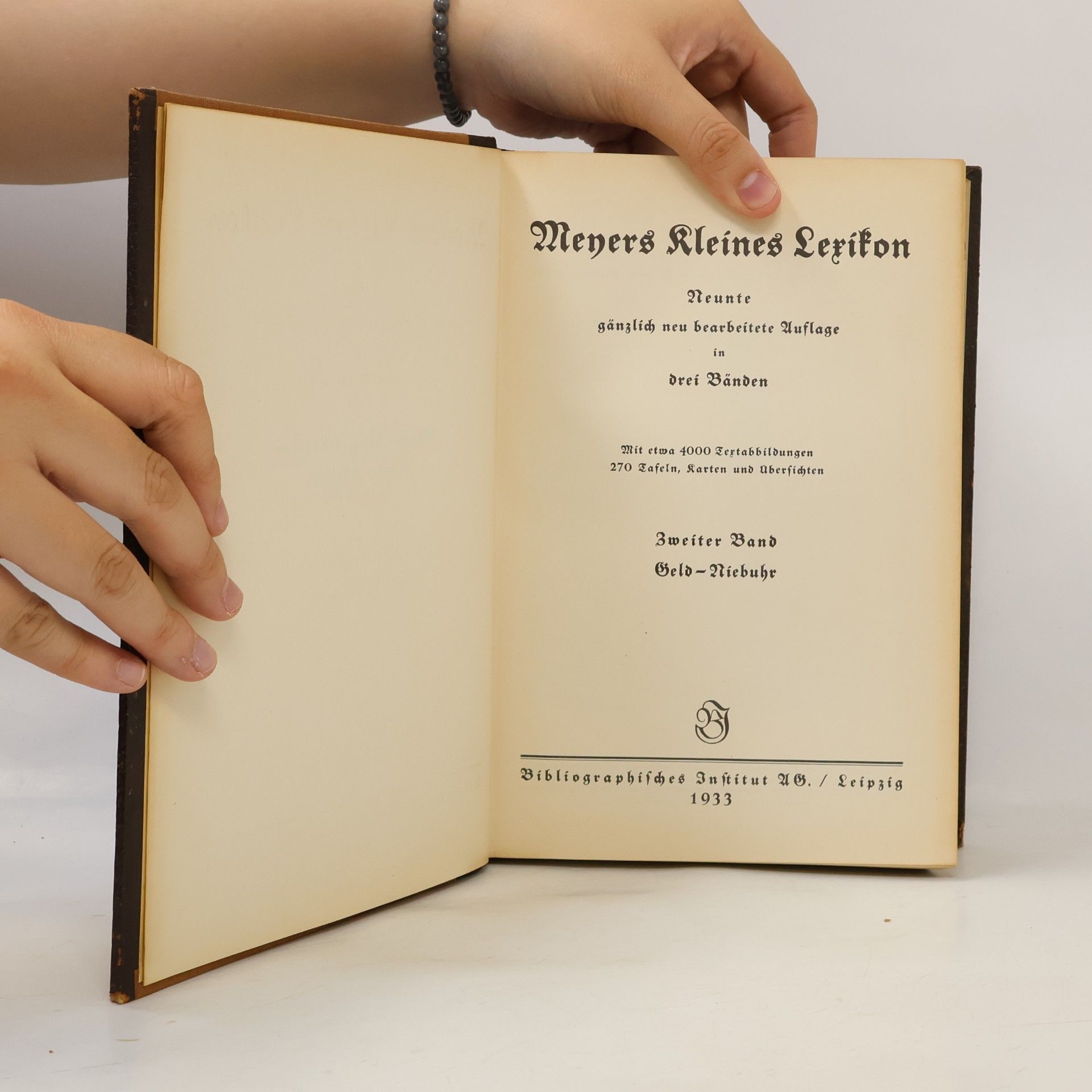 Autores varios Meyers Kleines Lexikon 2