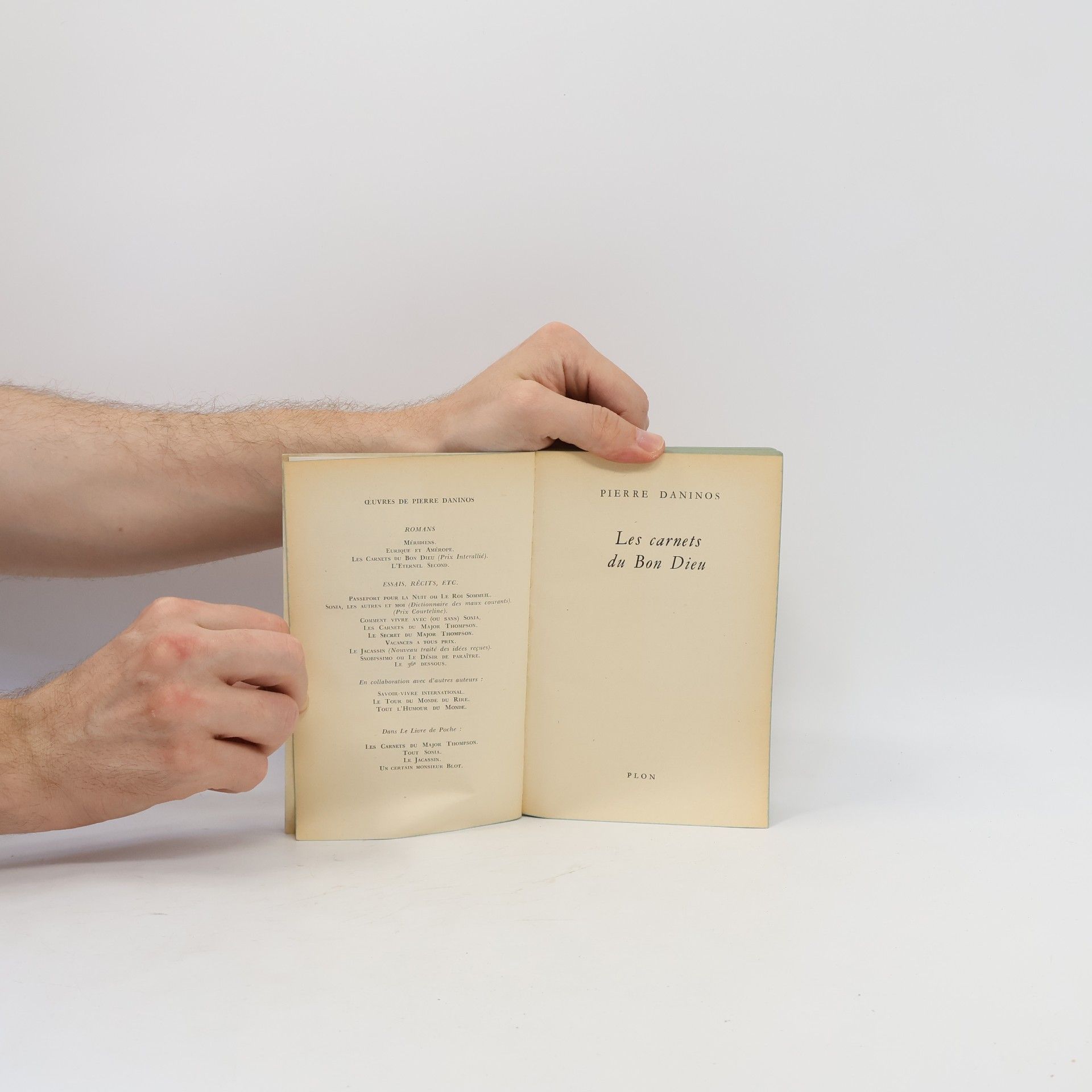 Pierre Daninos Les Carnets du Bon Dieu