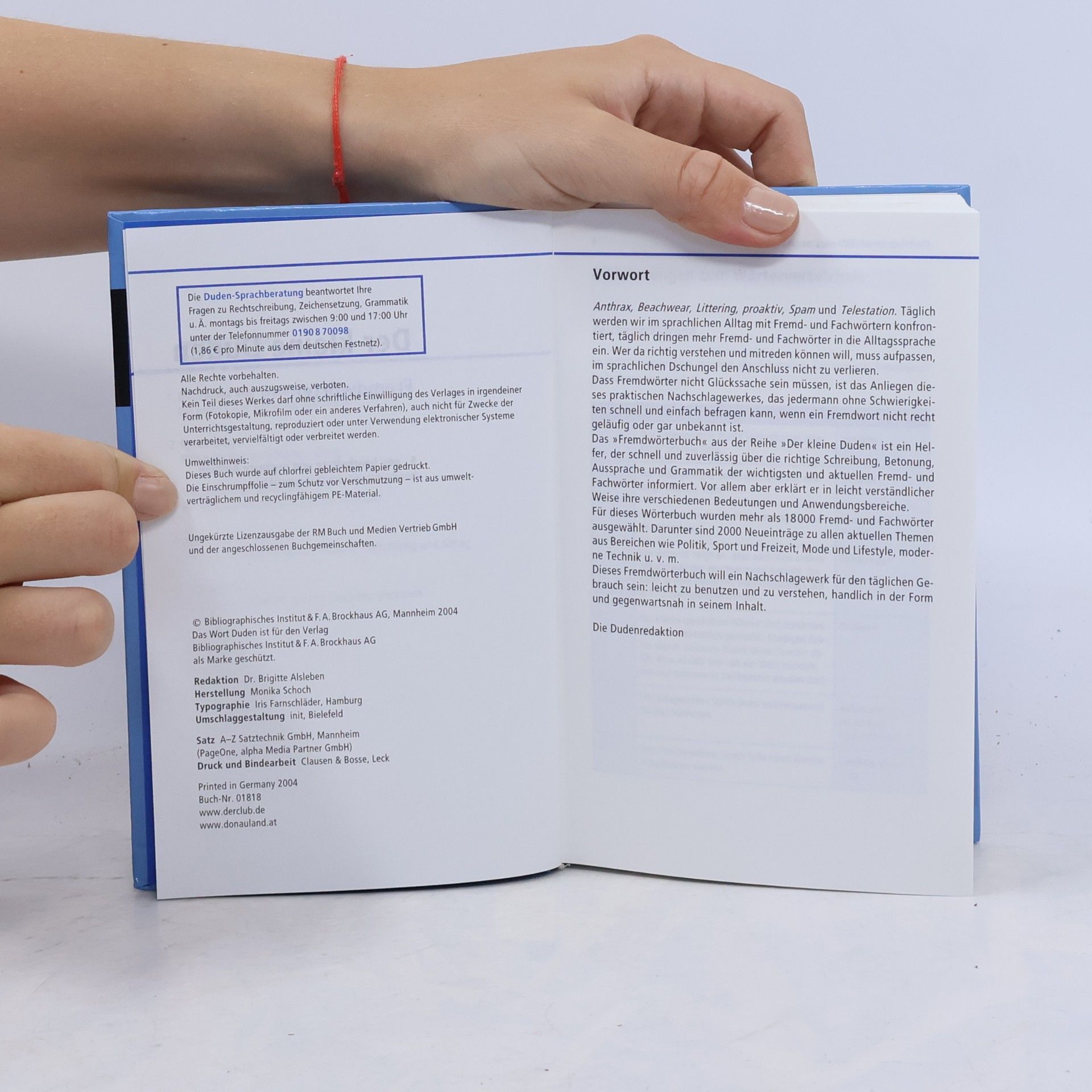 Various authors Der kleine Duden: Fremdwörter