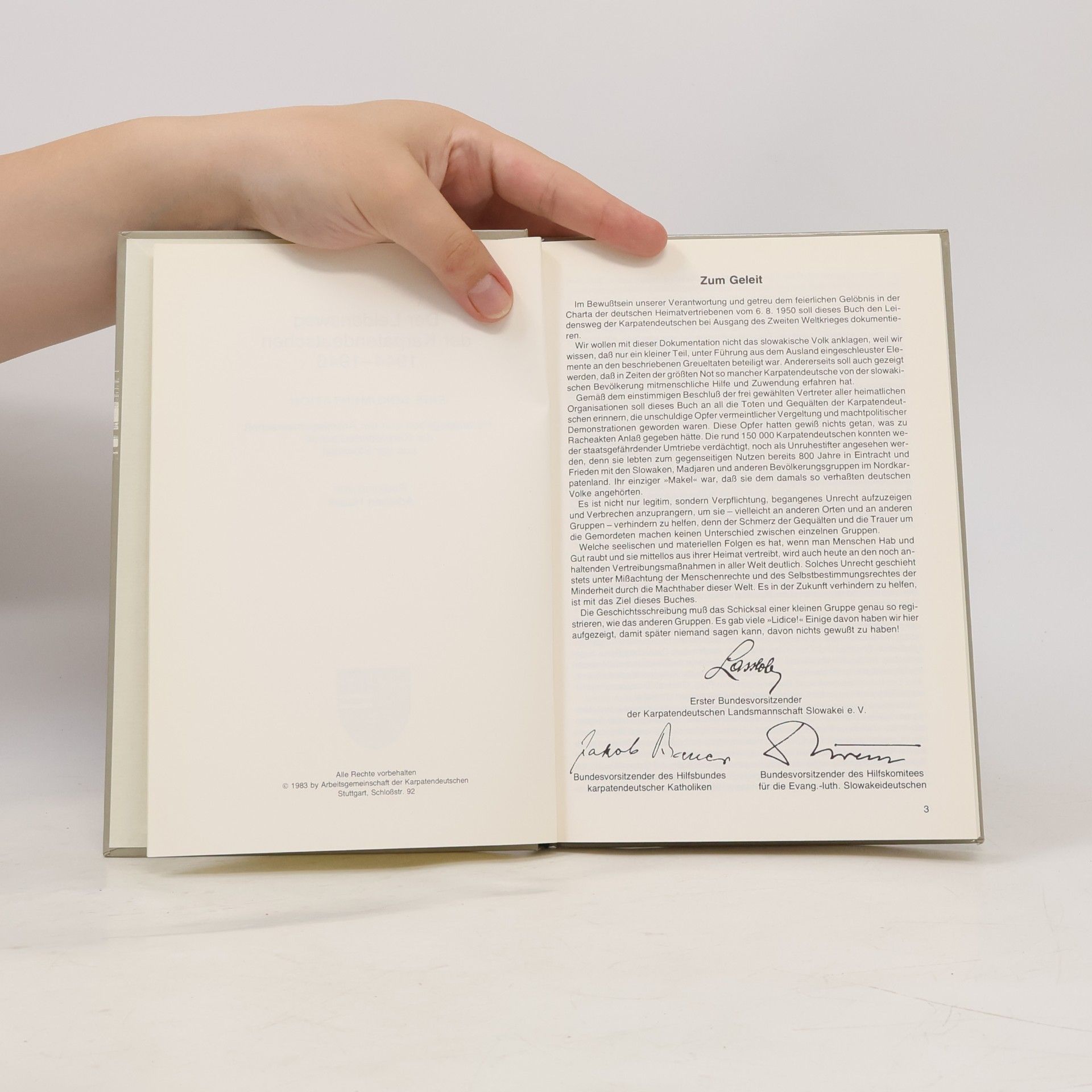kolektiv Leidensweg der Karpatendeutschen 1944-1946