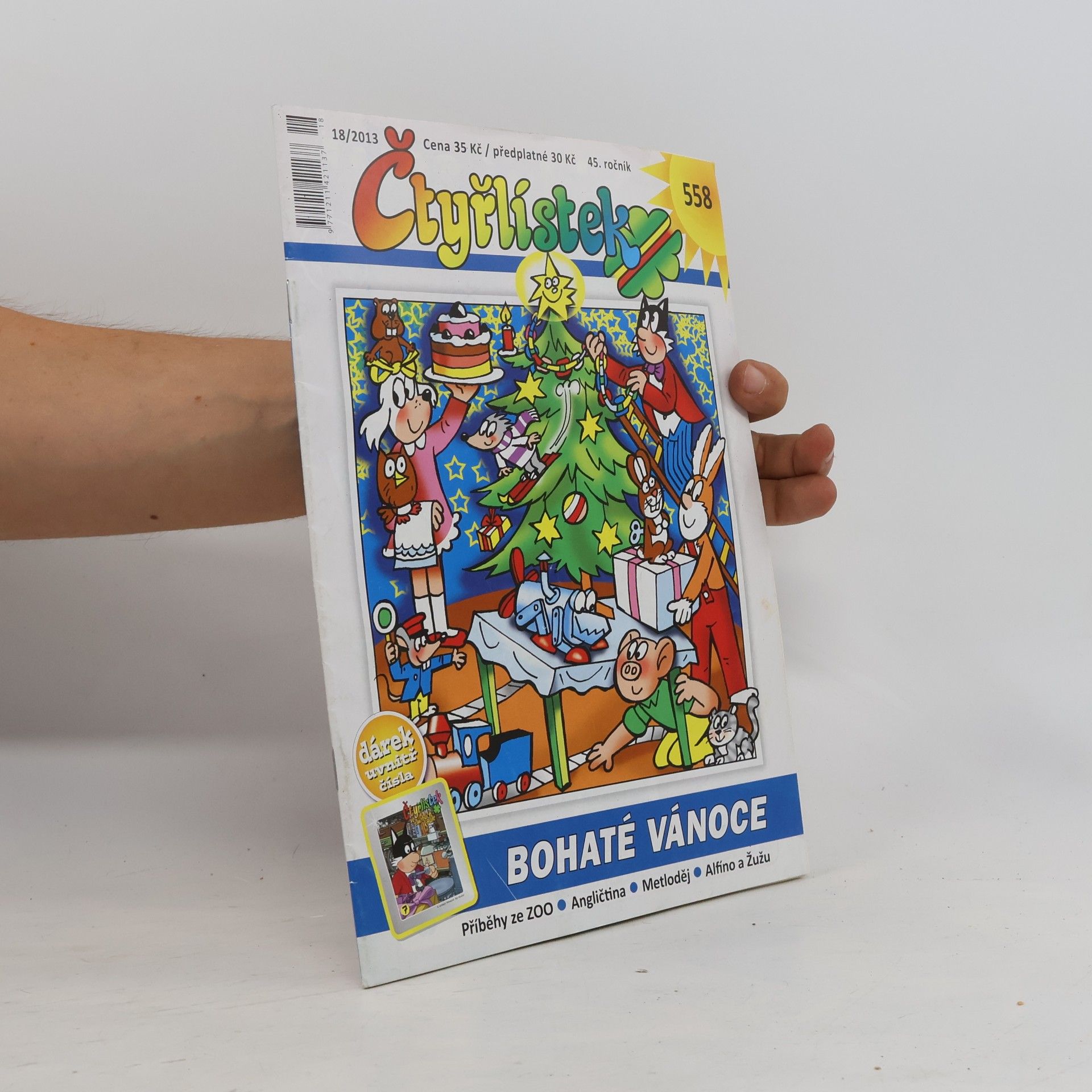 Various authors Čtyřlístek 18/2013 558. Bohaté Vánoce