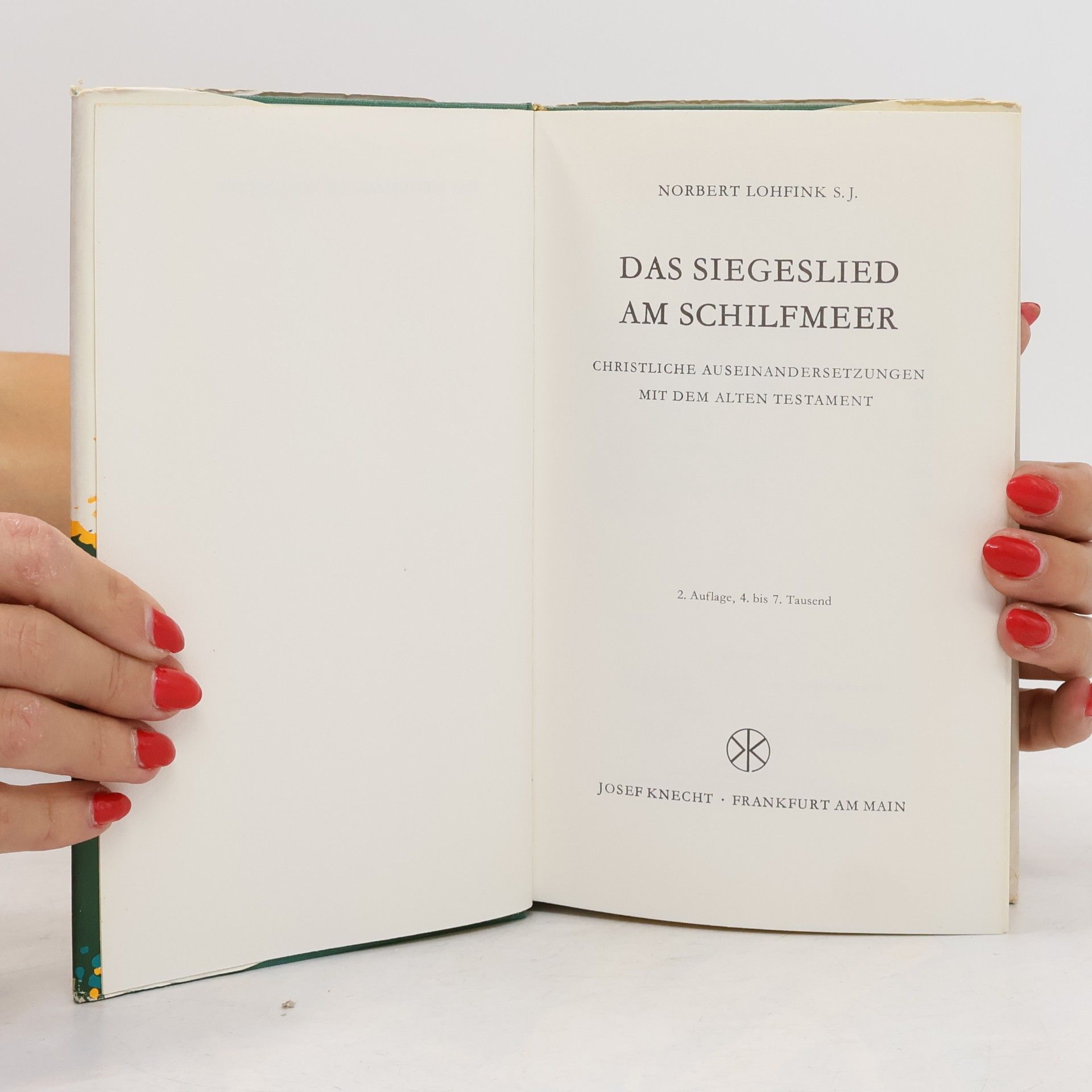 Gerhard Lohfink Das Siegeslied am Schilfmeer