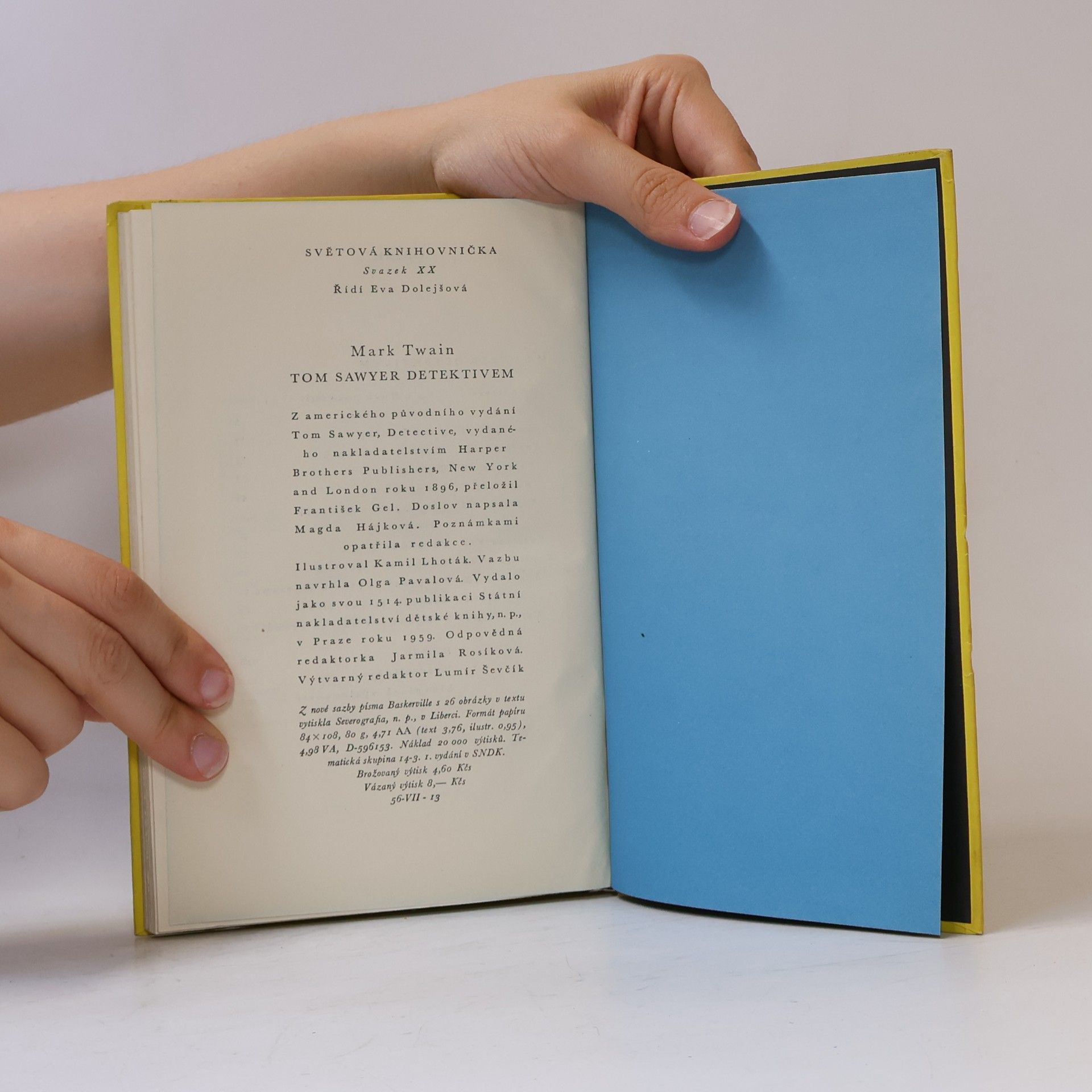 Mark Twain Tom Sawyer detektivem