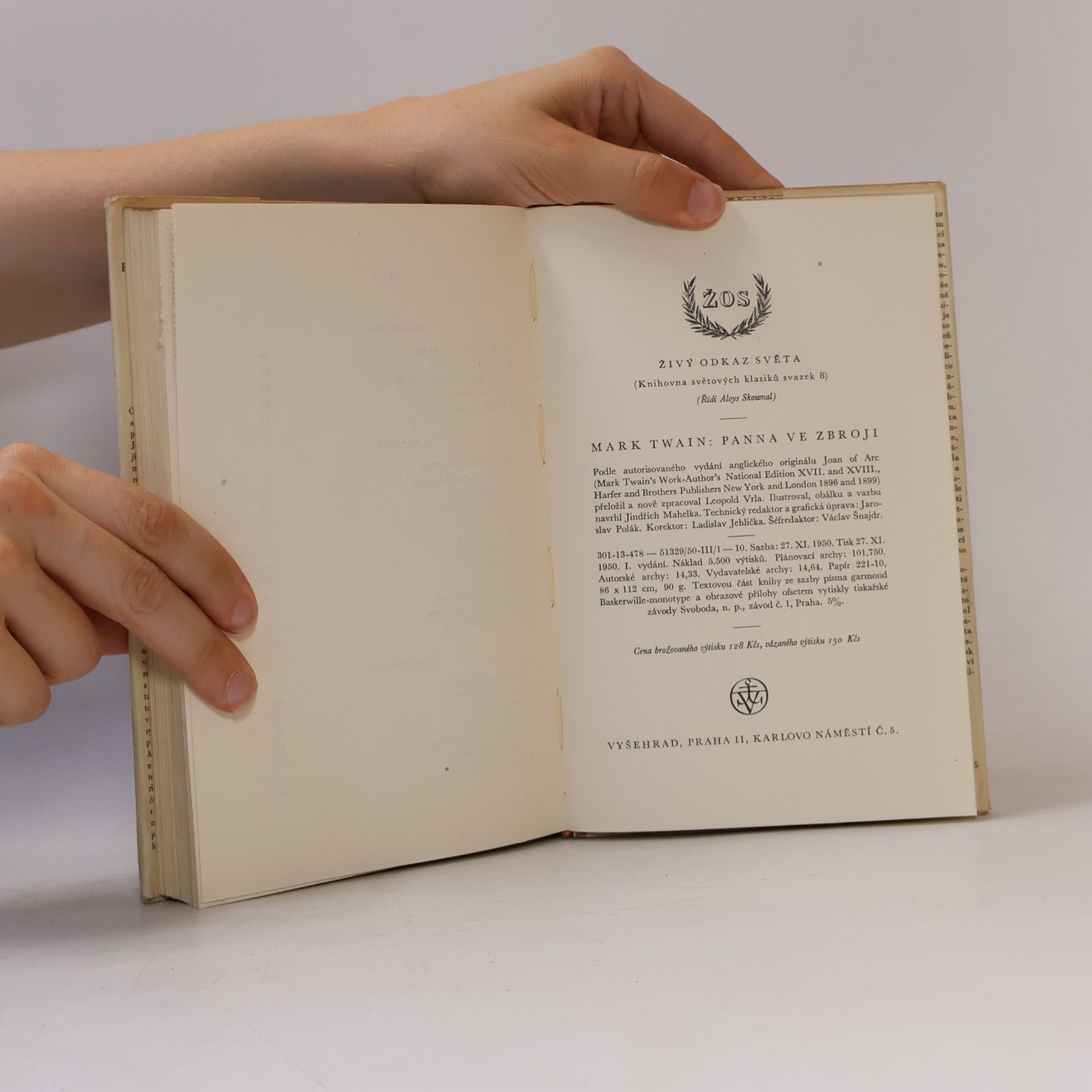 Mark Twain Panna ve zbroji