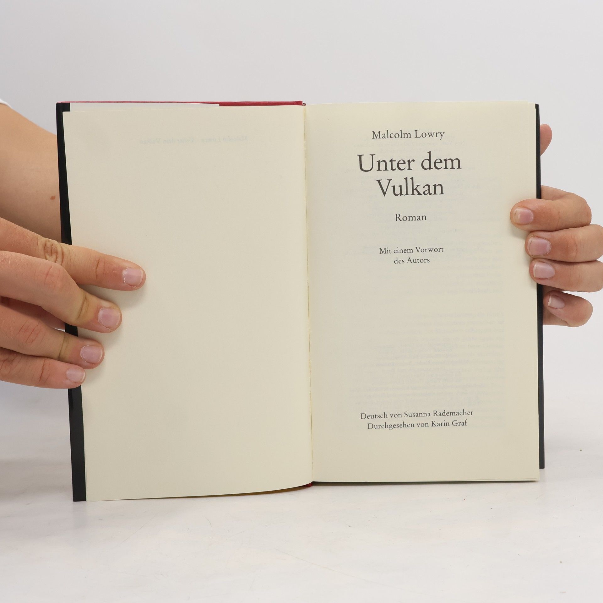 Malcolm Lowry Unter dem Vulkan