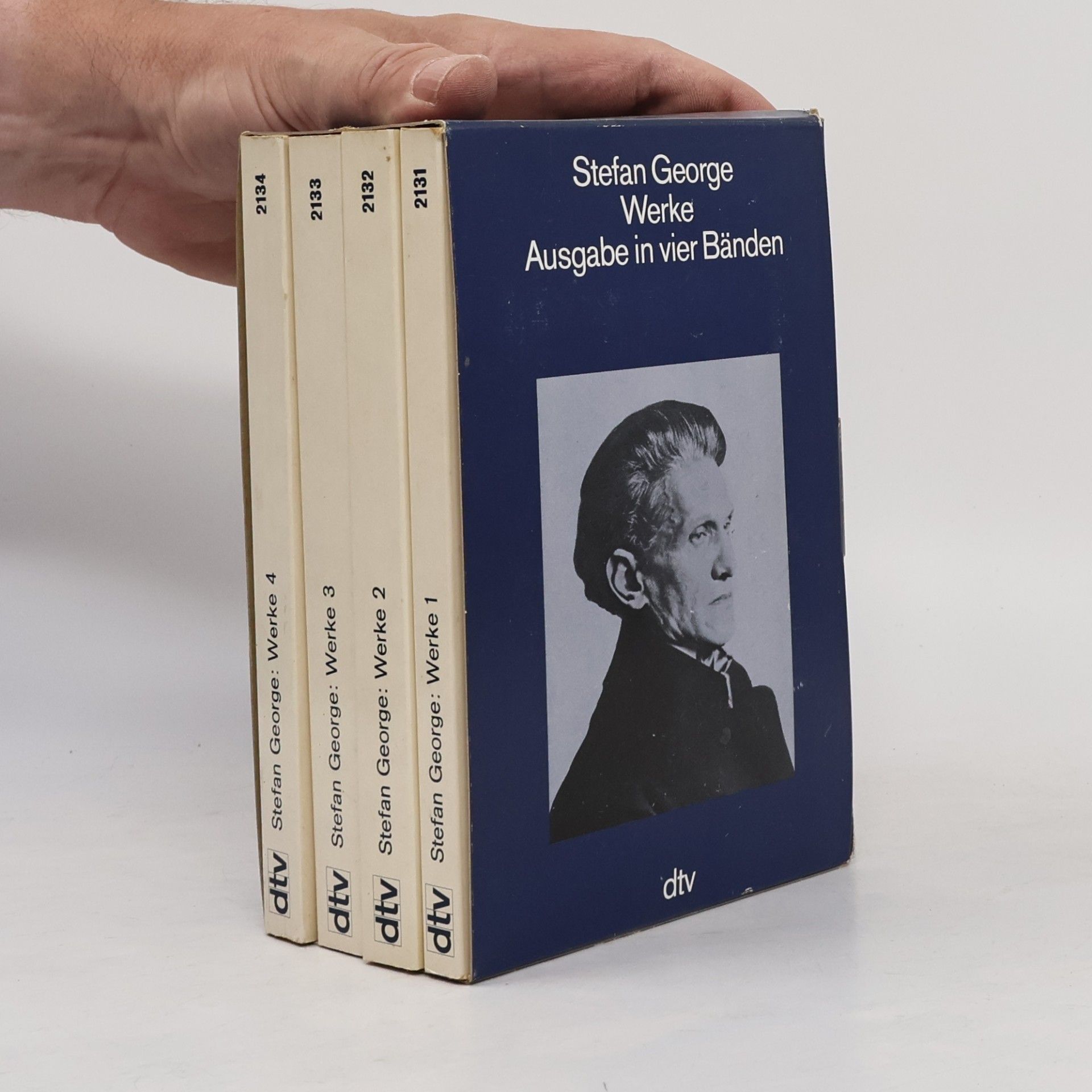 Stefan George Werke. Ausgabe in vier Bänden