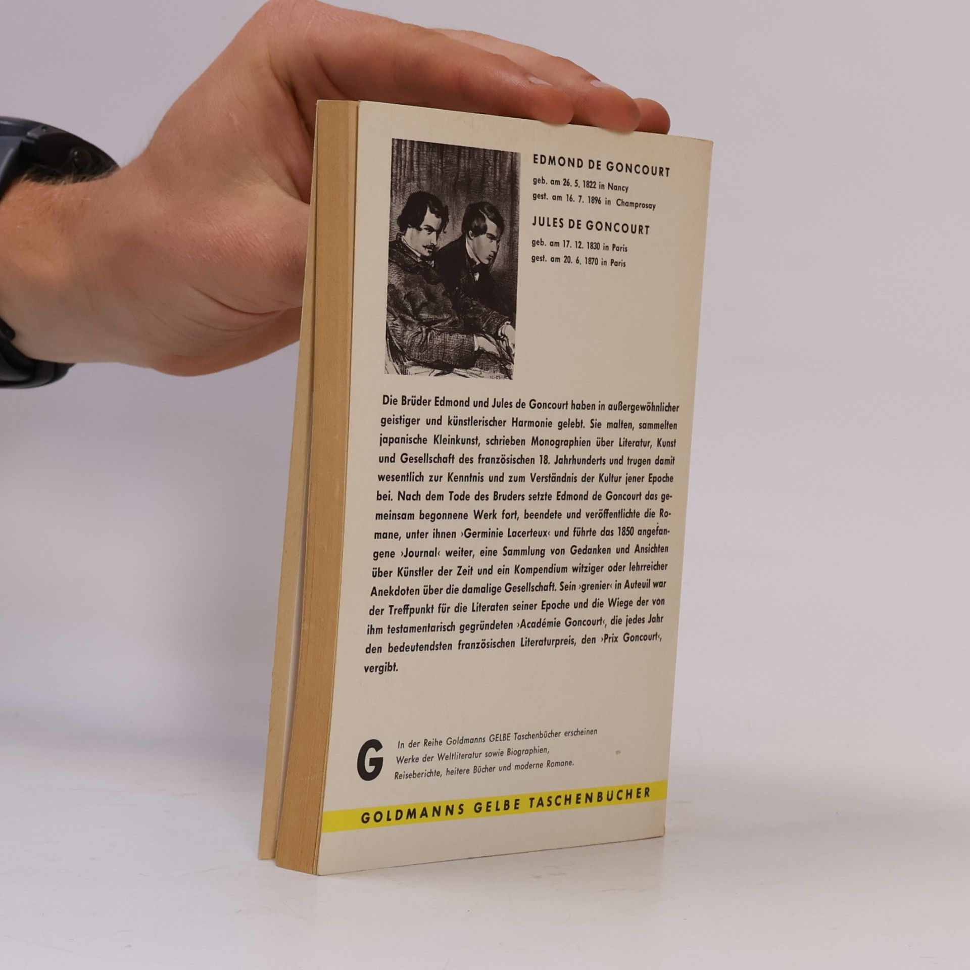 Goncourt Edmond Germinie