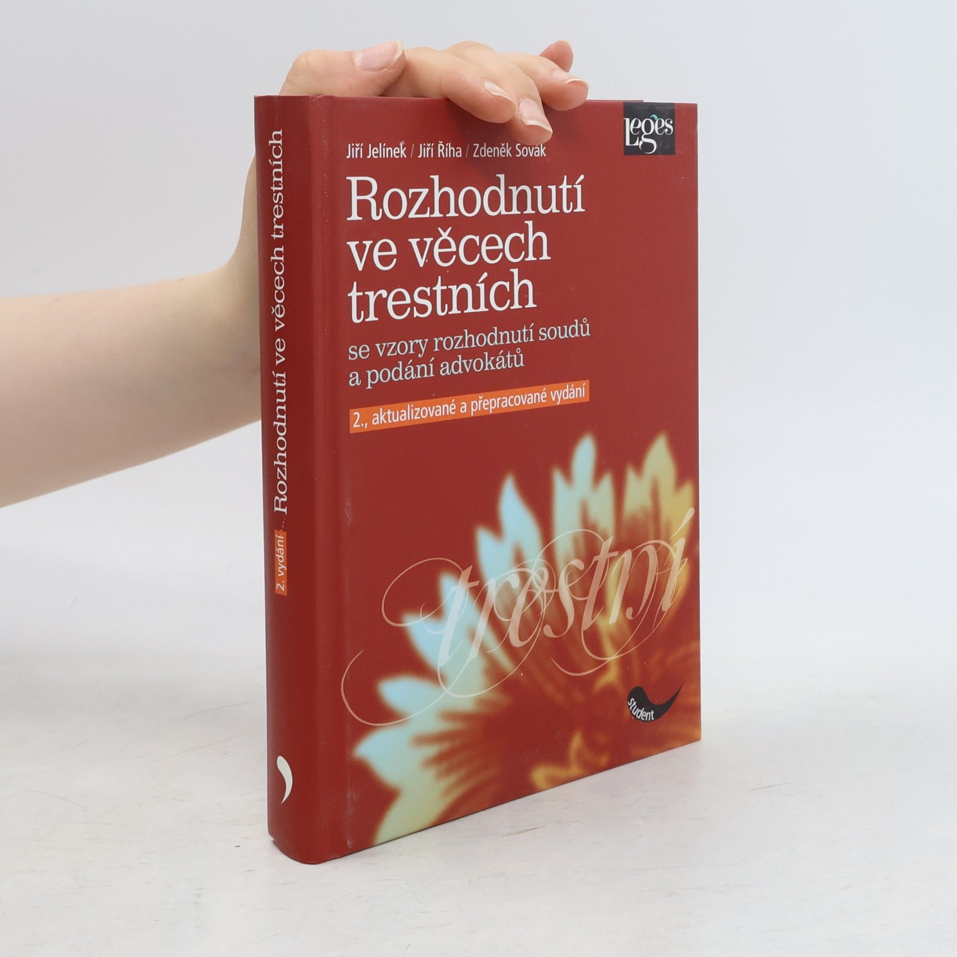 Rozhodnutí ve věcech trestních: se vzory rozhodnutí soudů a podání advokátů